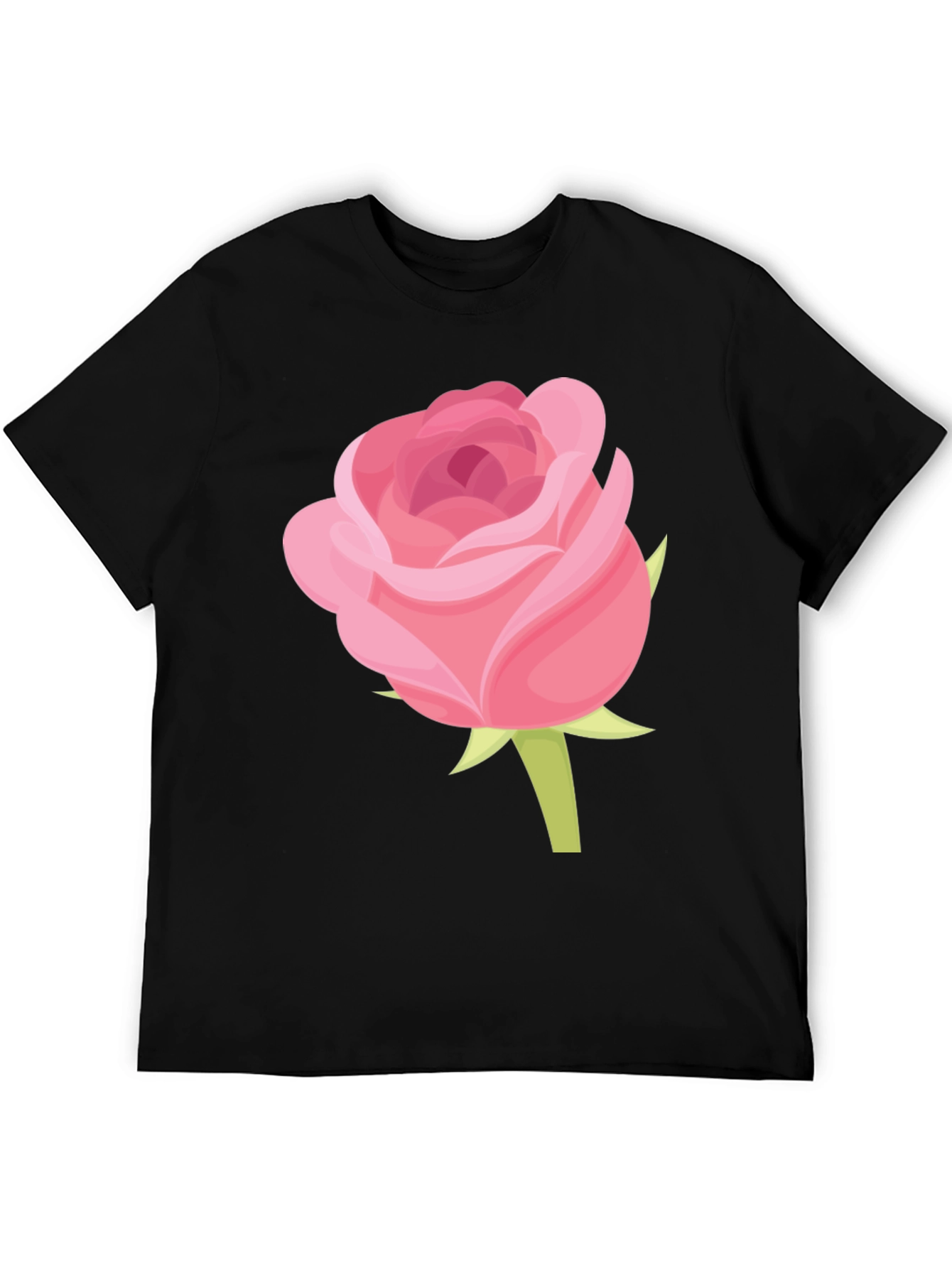Rose Graphic Tee - Stylish Casual Wear