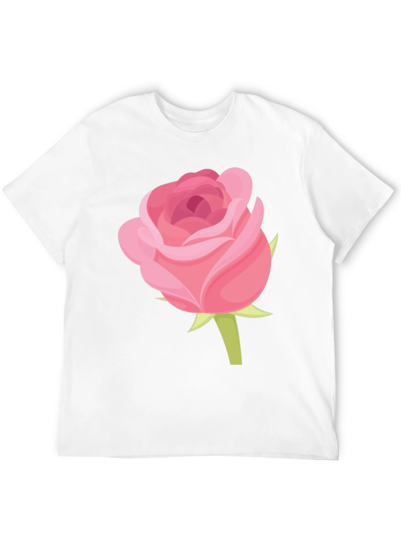 Rose Graphic Tee - Stylish Casual Wear