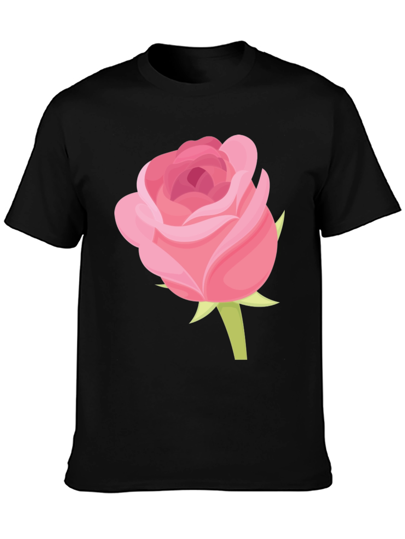 Rose Graphic Tee - Stylish Casual Wear