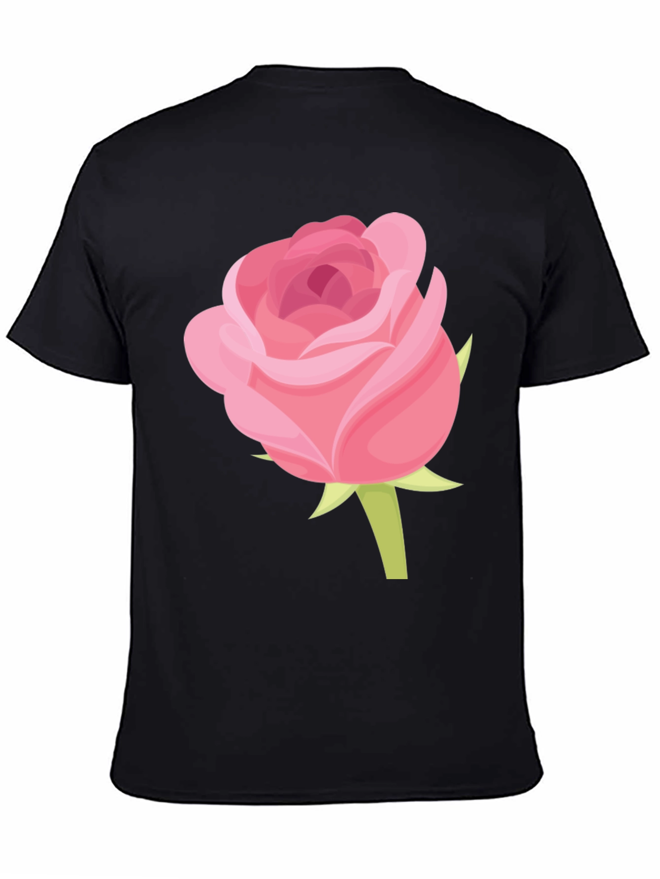 Rose Graphic Tee - Stylish Casual Wear