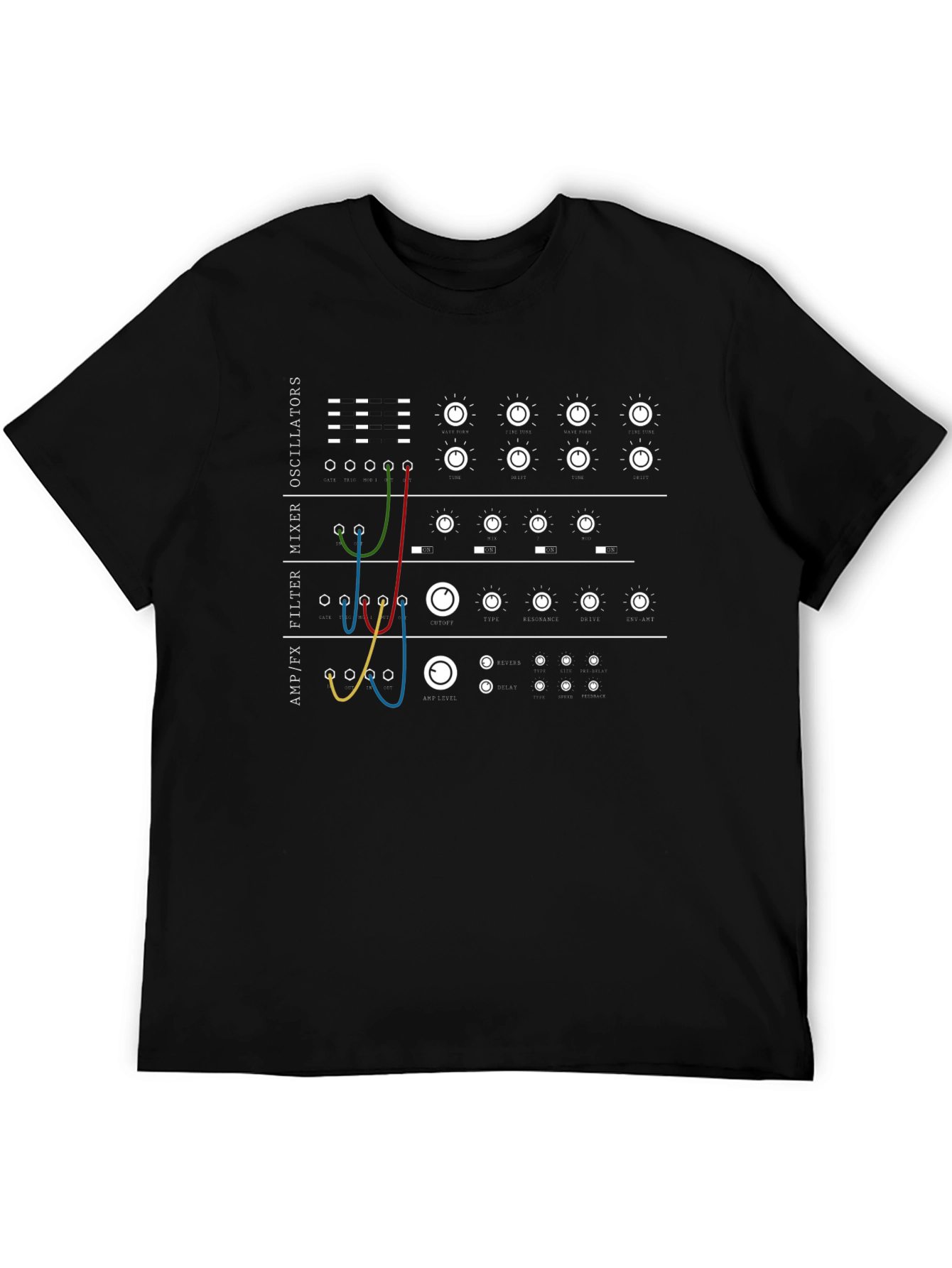 Synthesizer T-Shirt - Music Lover Tee