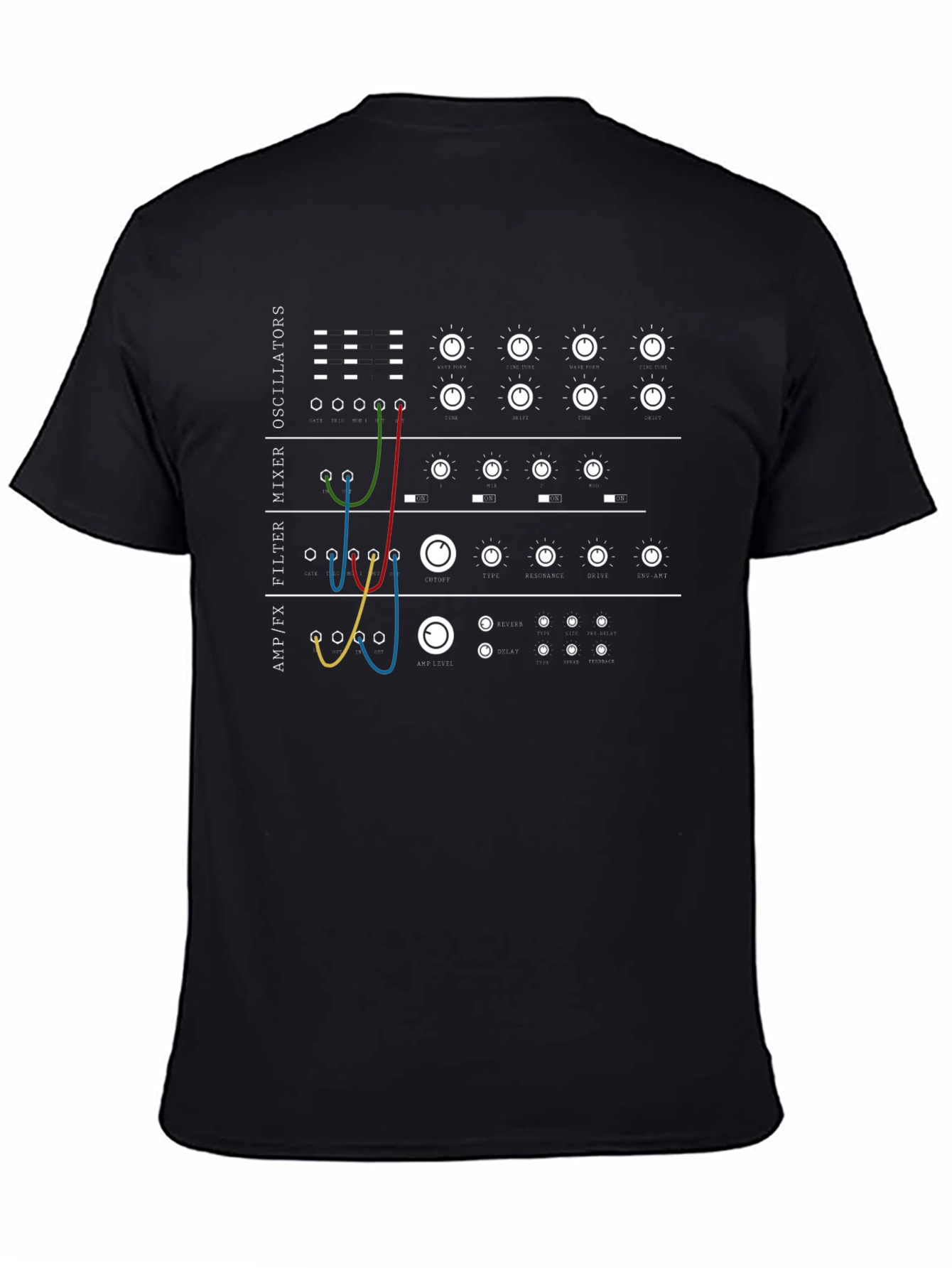 Synthesizer T-Shirt - Music Lover Tee