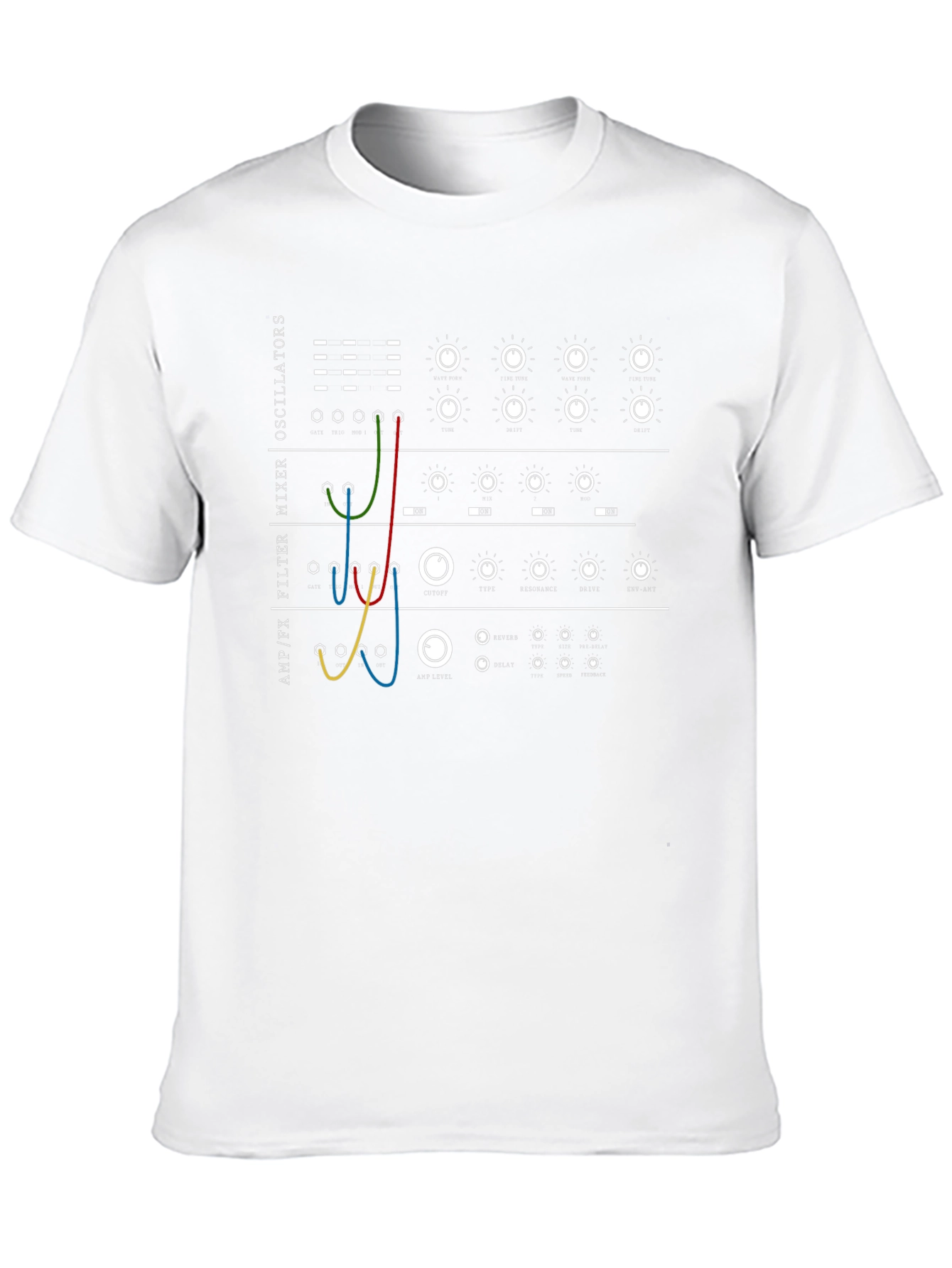 Synthesizer T-Shirt - Music Lover Tee