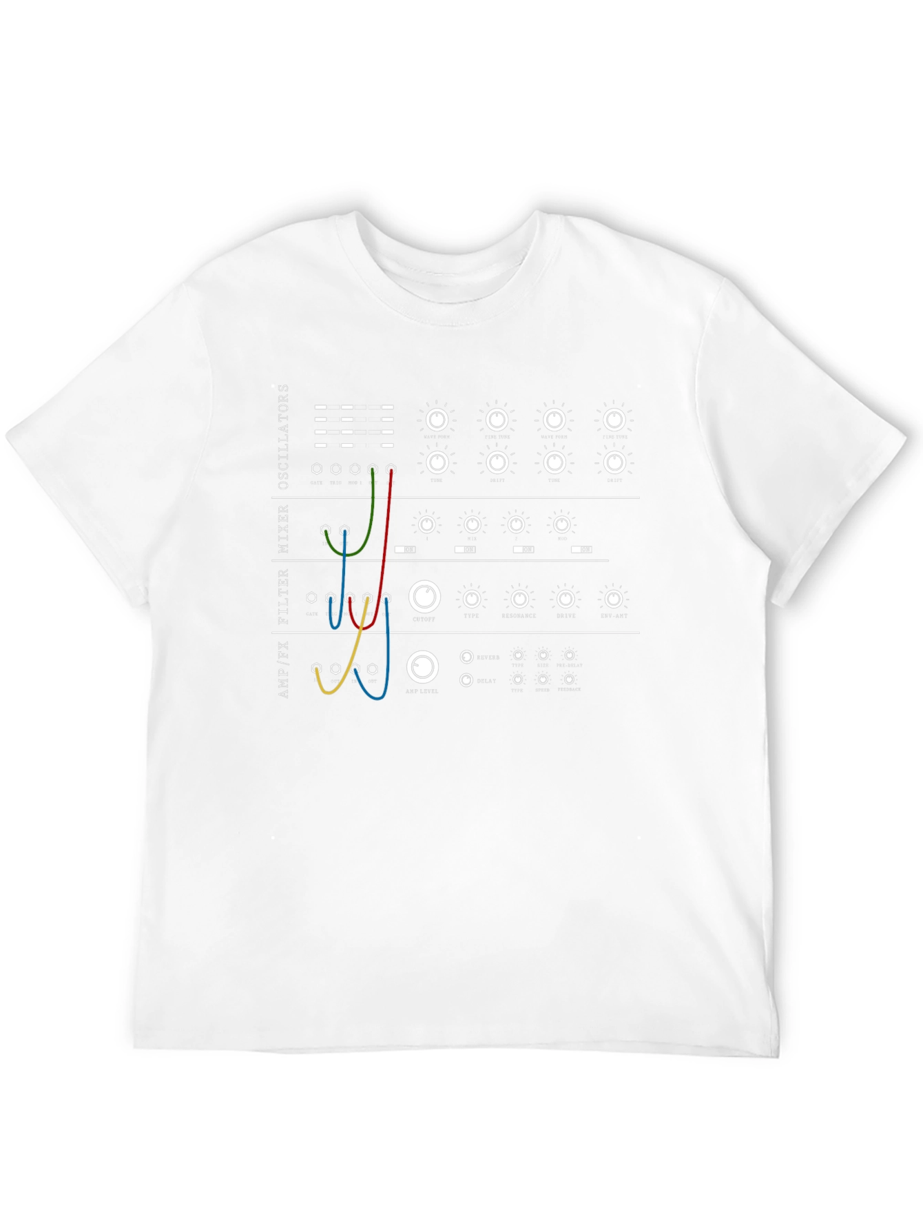 Synthesizer T-Shirt - Music Lover Tee