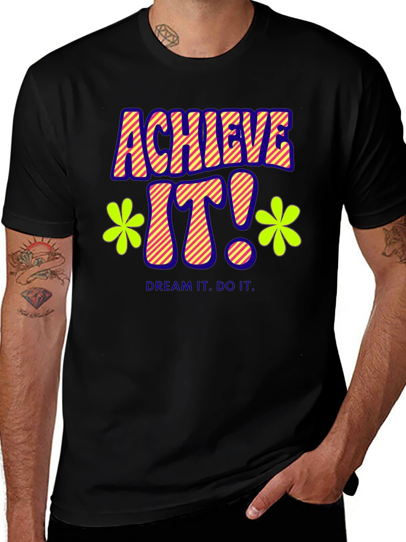 Achieve It! Graphic Print Tee