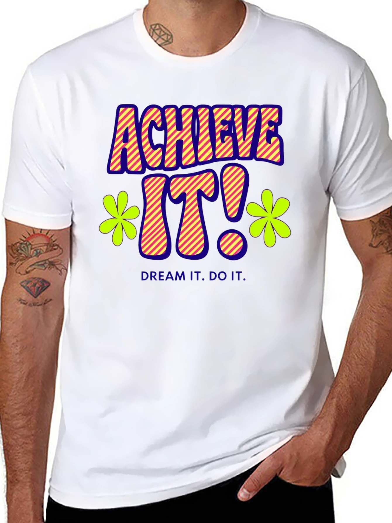 Achieve It! Graphic Print Tee