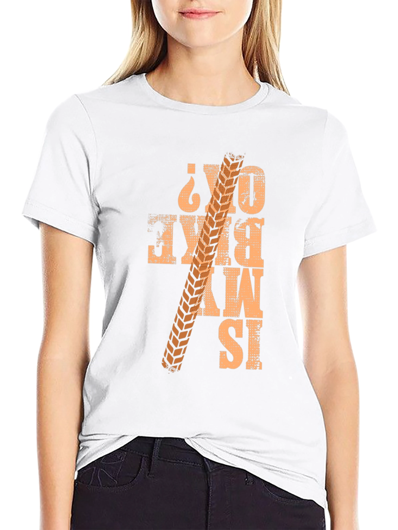 Is My Bike OK? T-Shirt - Mountain Biker Tee