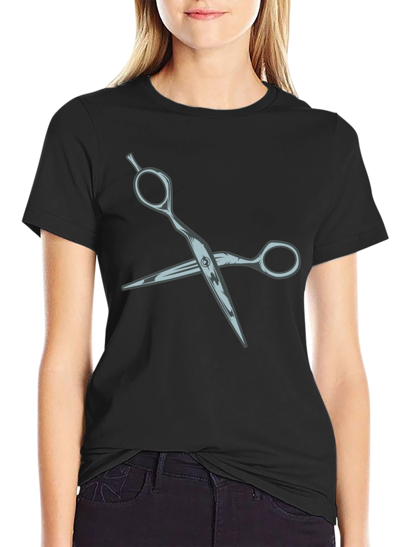 Scissors Graphic Tee - Barber Style
