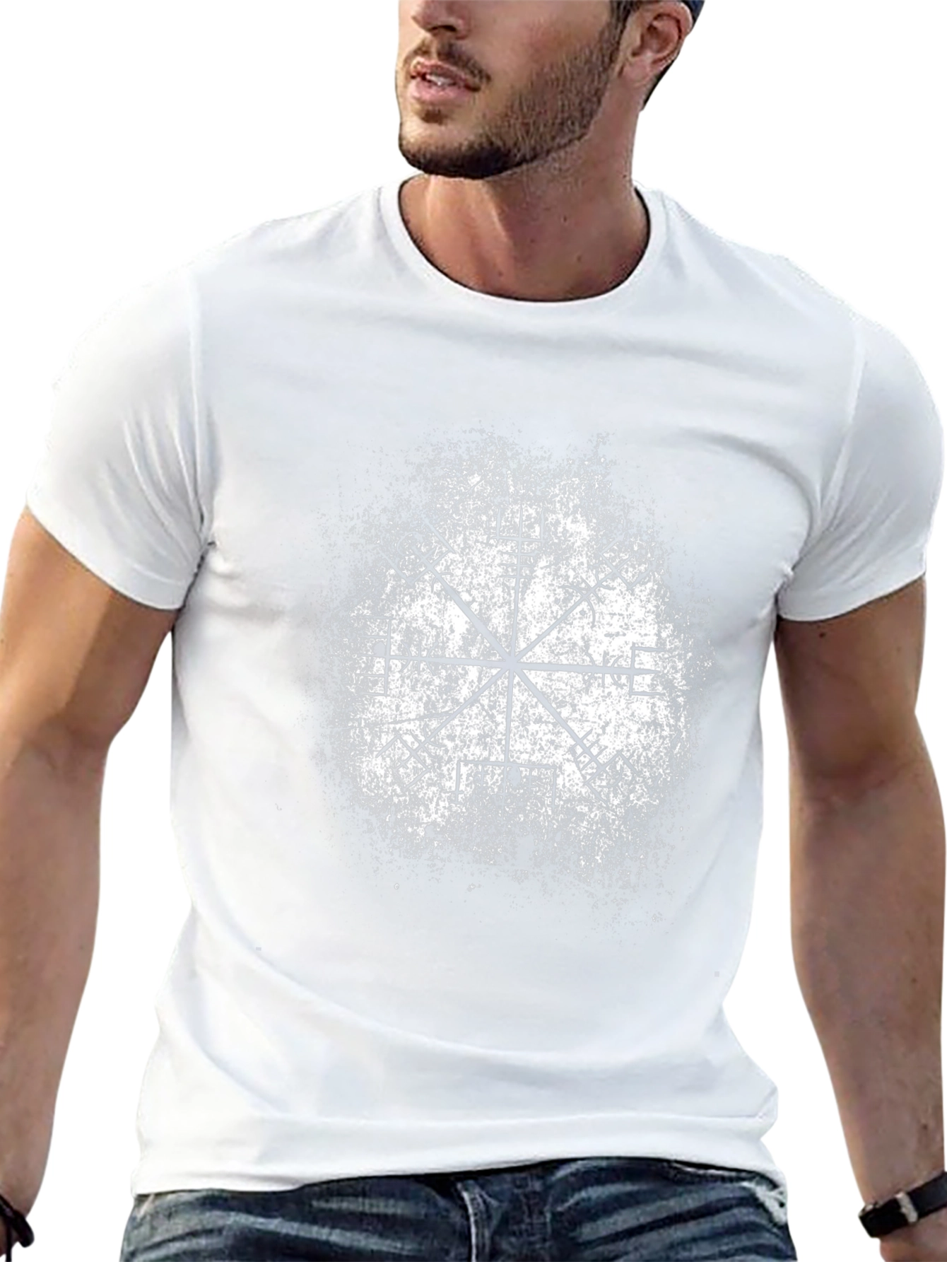 Vegvisir Viking Compass T-Shirt - Black