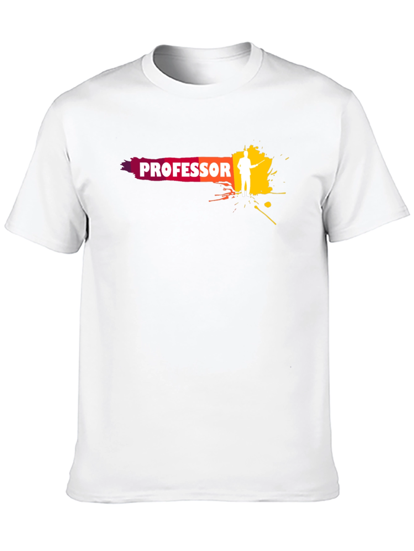 Professor Graphic Black T-Shirt