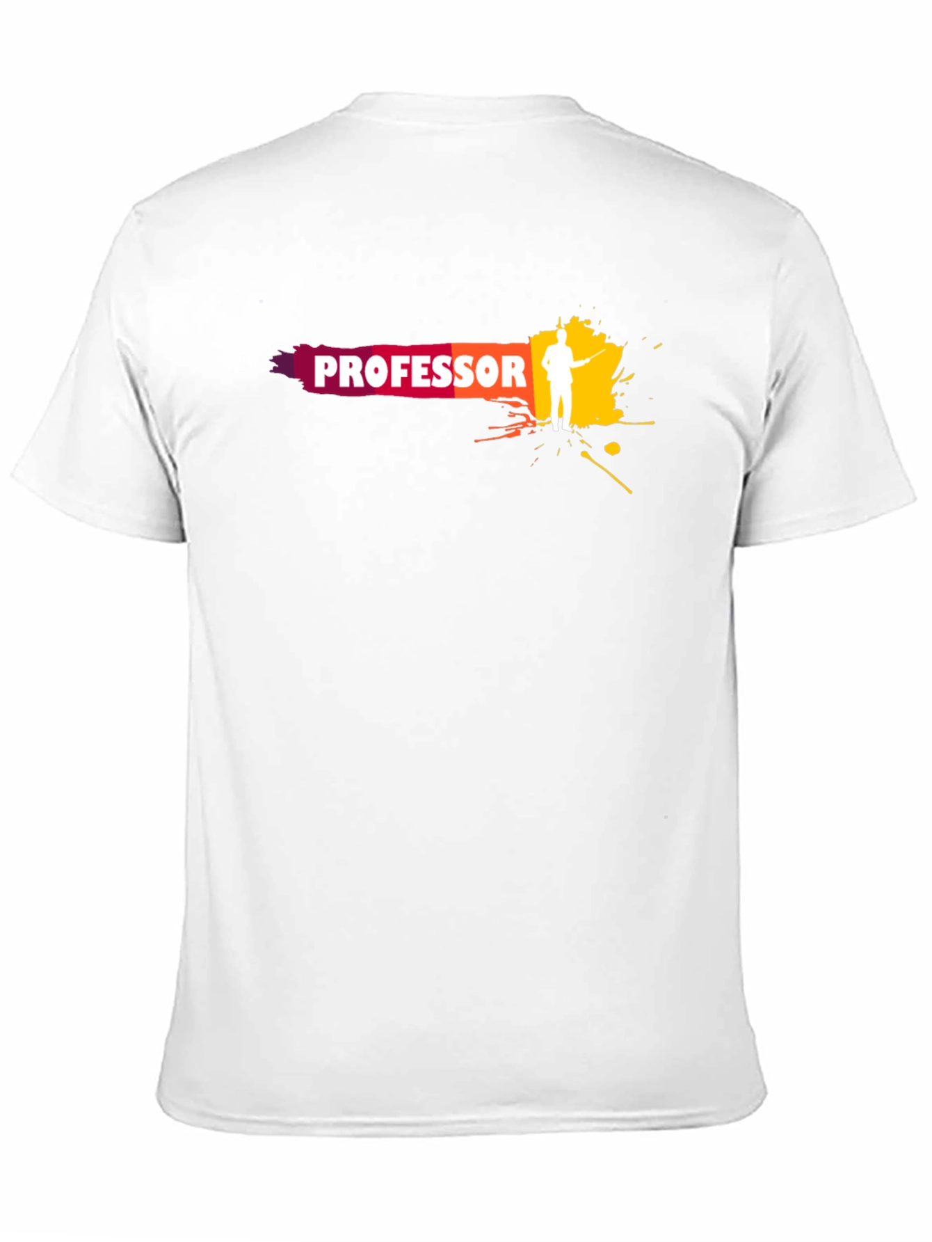 Professor Graphic Black T-Shirt