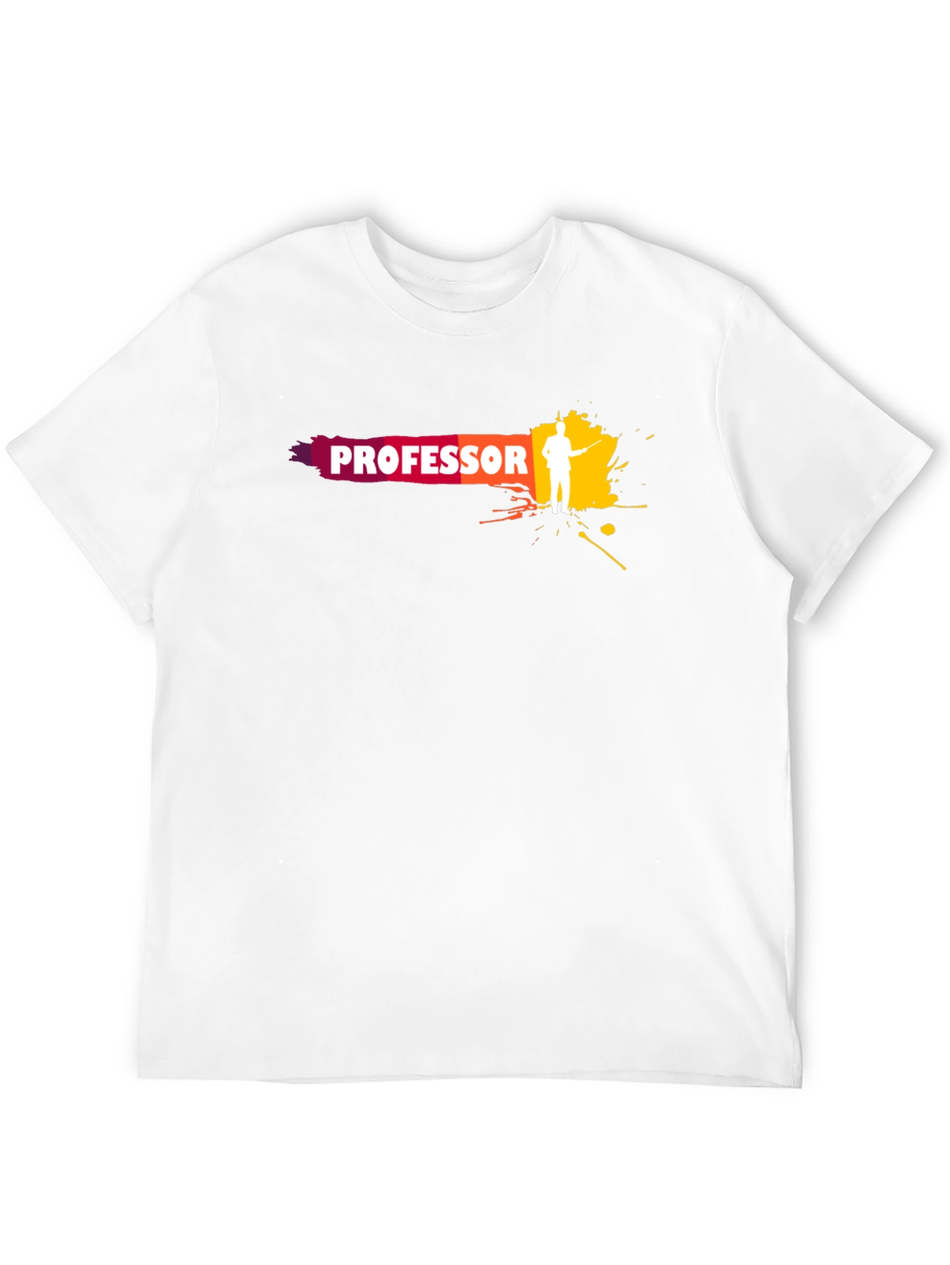 Professor Graphic Black T-Shirt