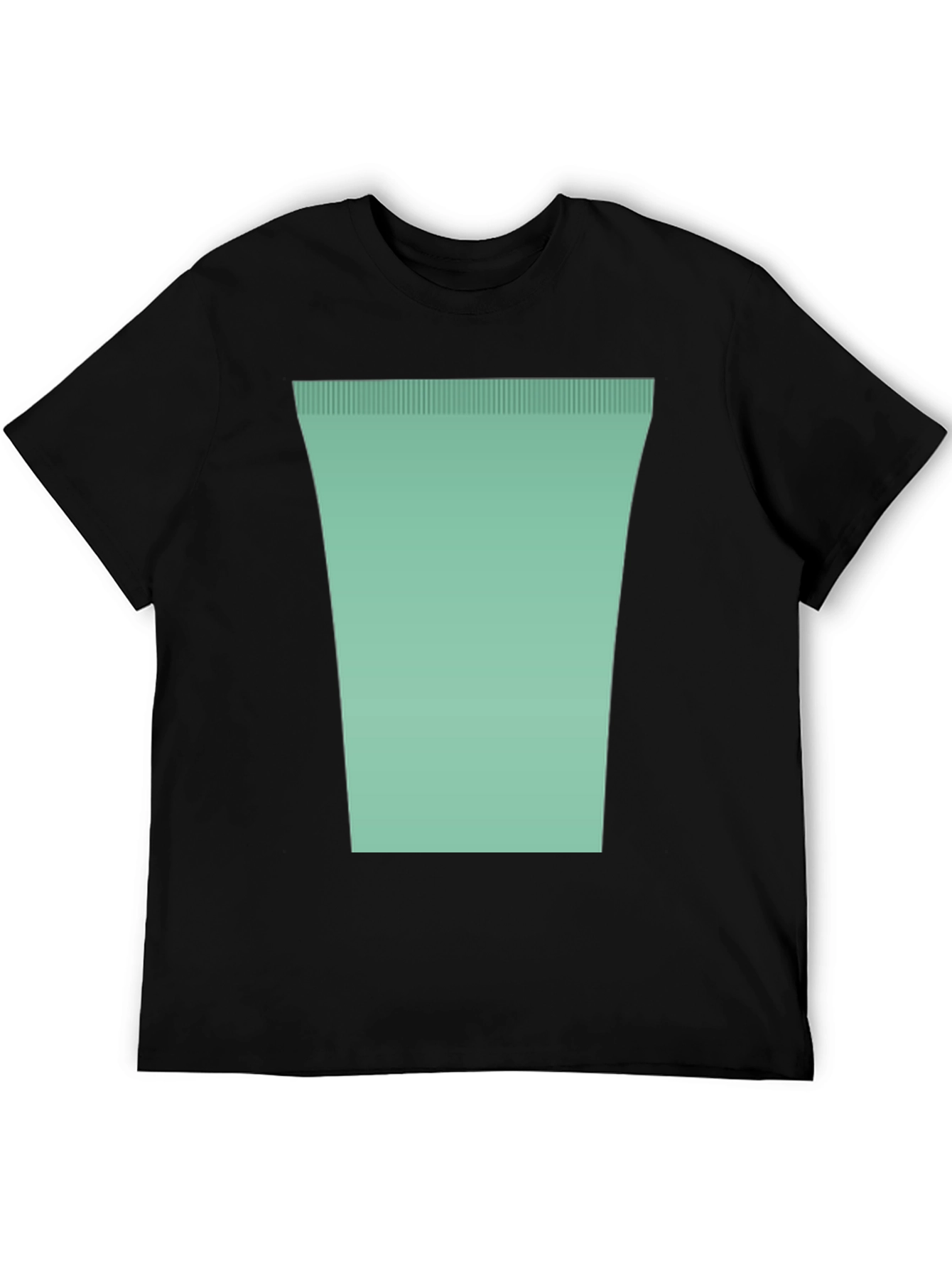 Minimalist Mint Green Graphic Tee