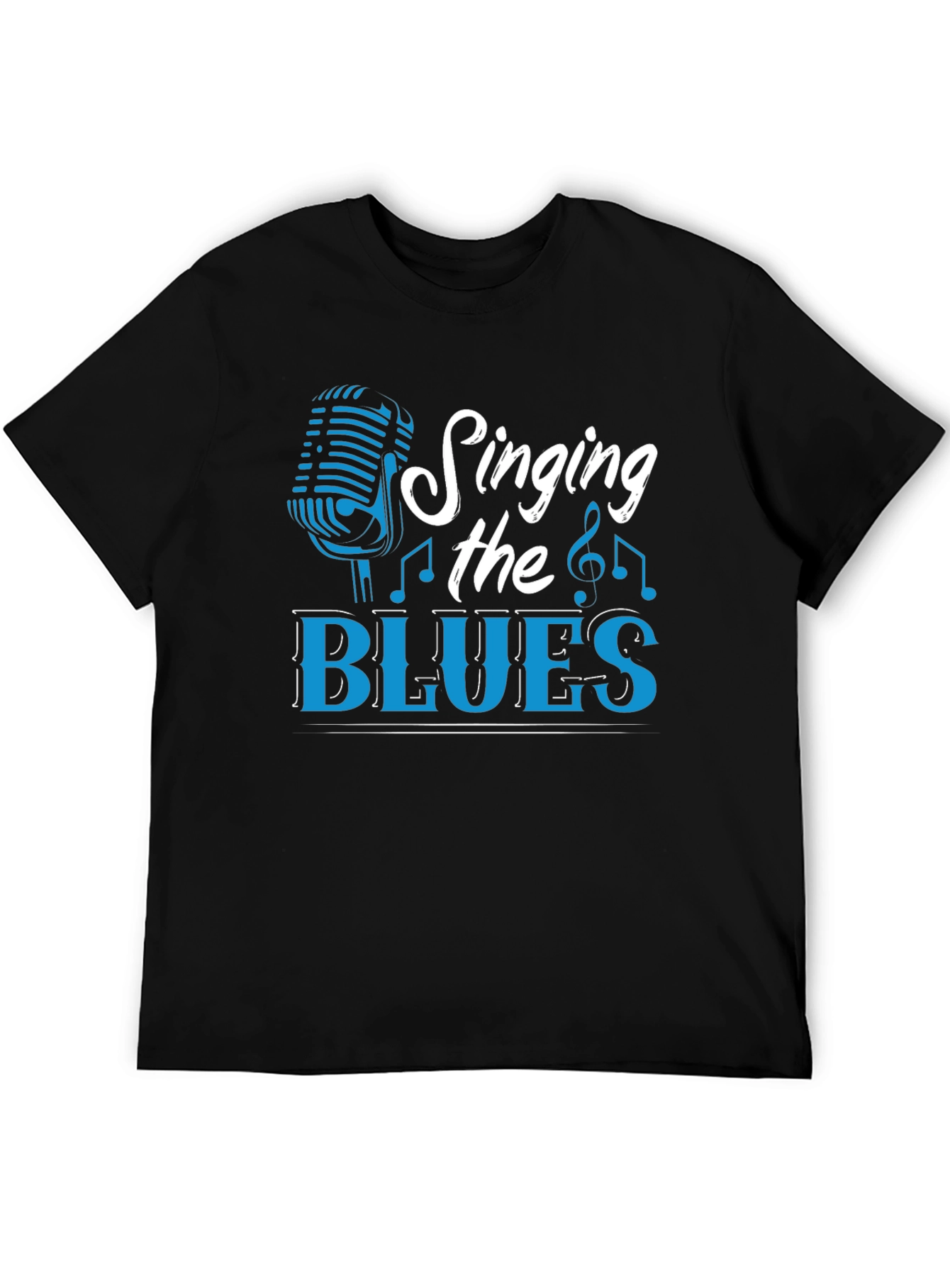 Singing the Blues T-Shirt - Music Lover Tee