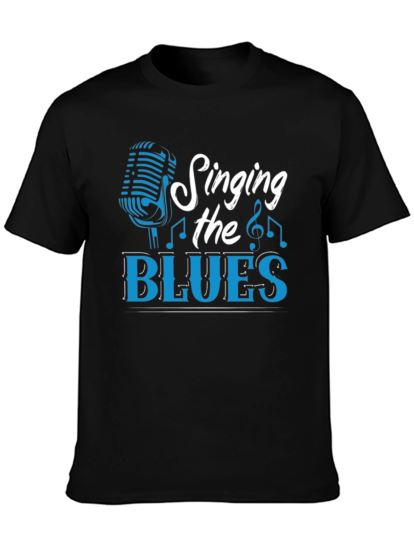 Singing the Blues T-Shirt - Music Lover Tee