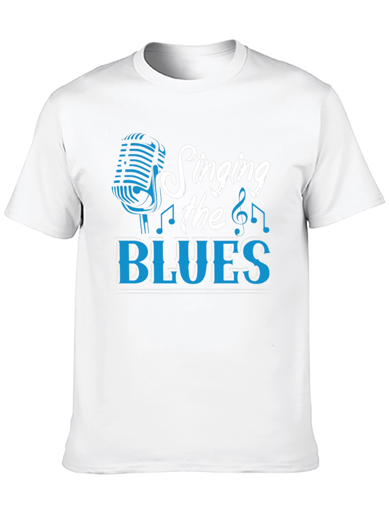 Singing the Blues T-Shirt - Music Lover Tee