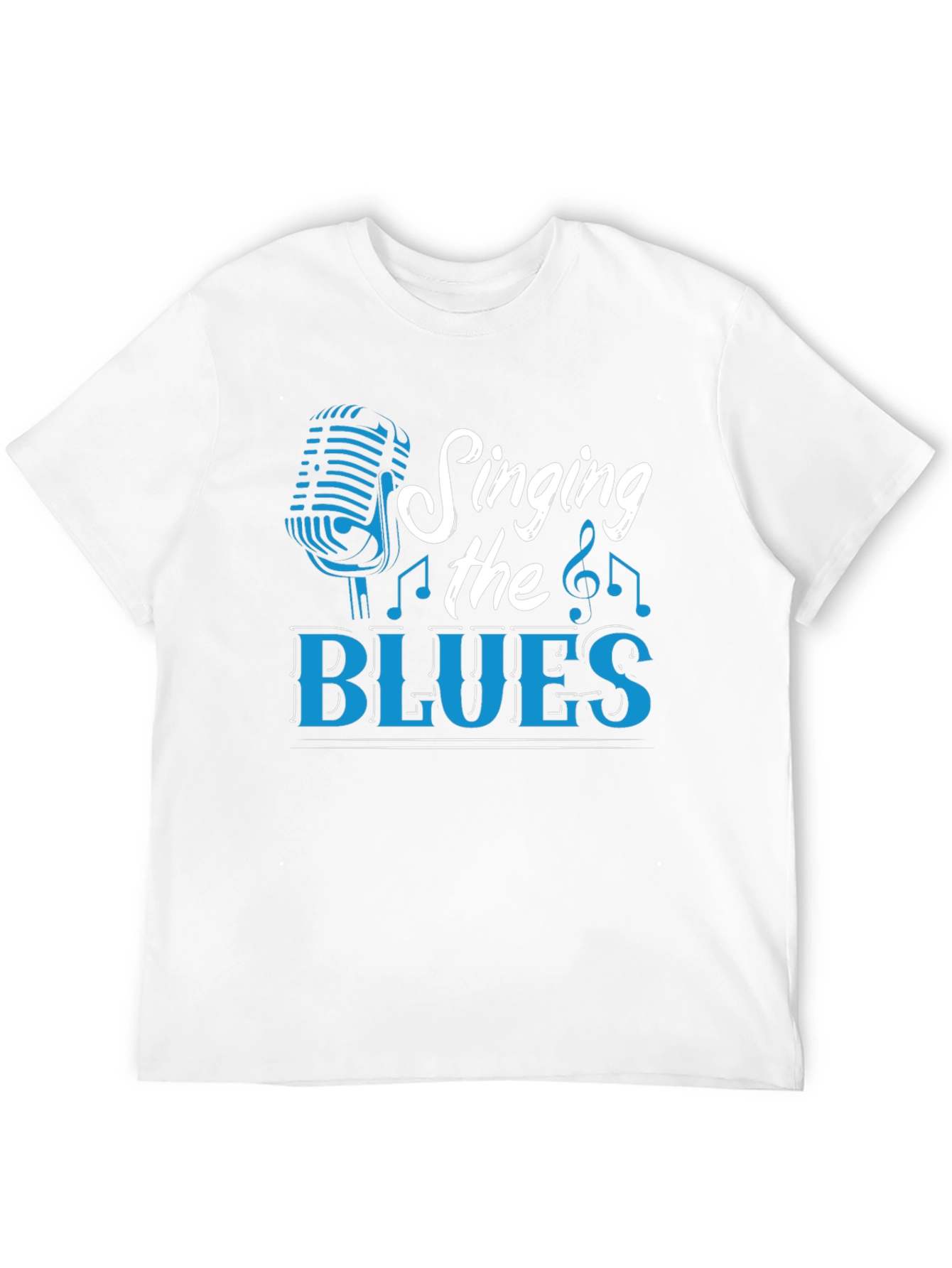 Singing the Blues T-Shirt - Music Lover Tee