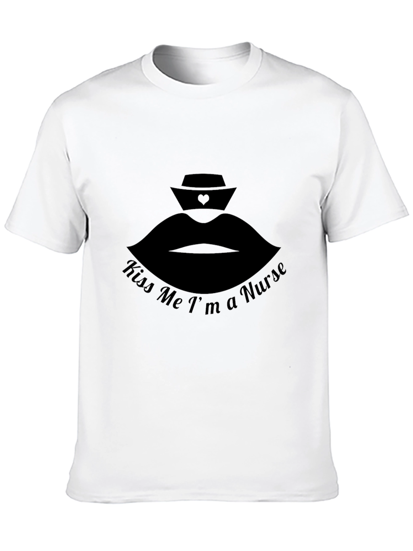 Kiss Me Im a Nurse Graphic Tee