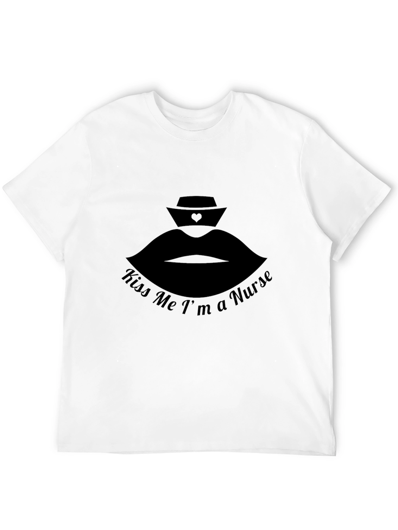 Kiss Me Im a Nurse Graphic Tee