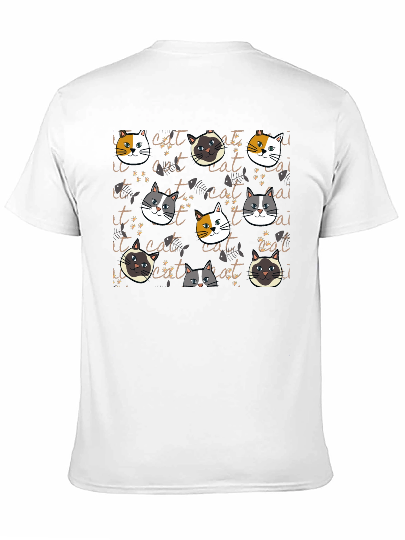 Cat Lover T-Shirt - Whimsical Feline Design