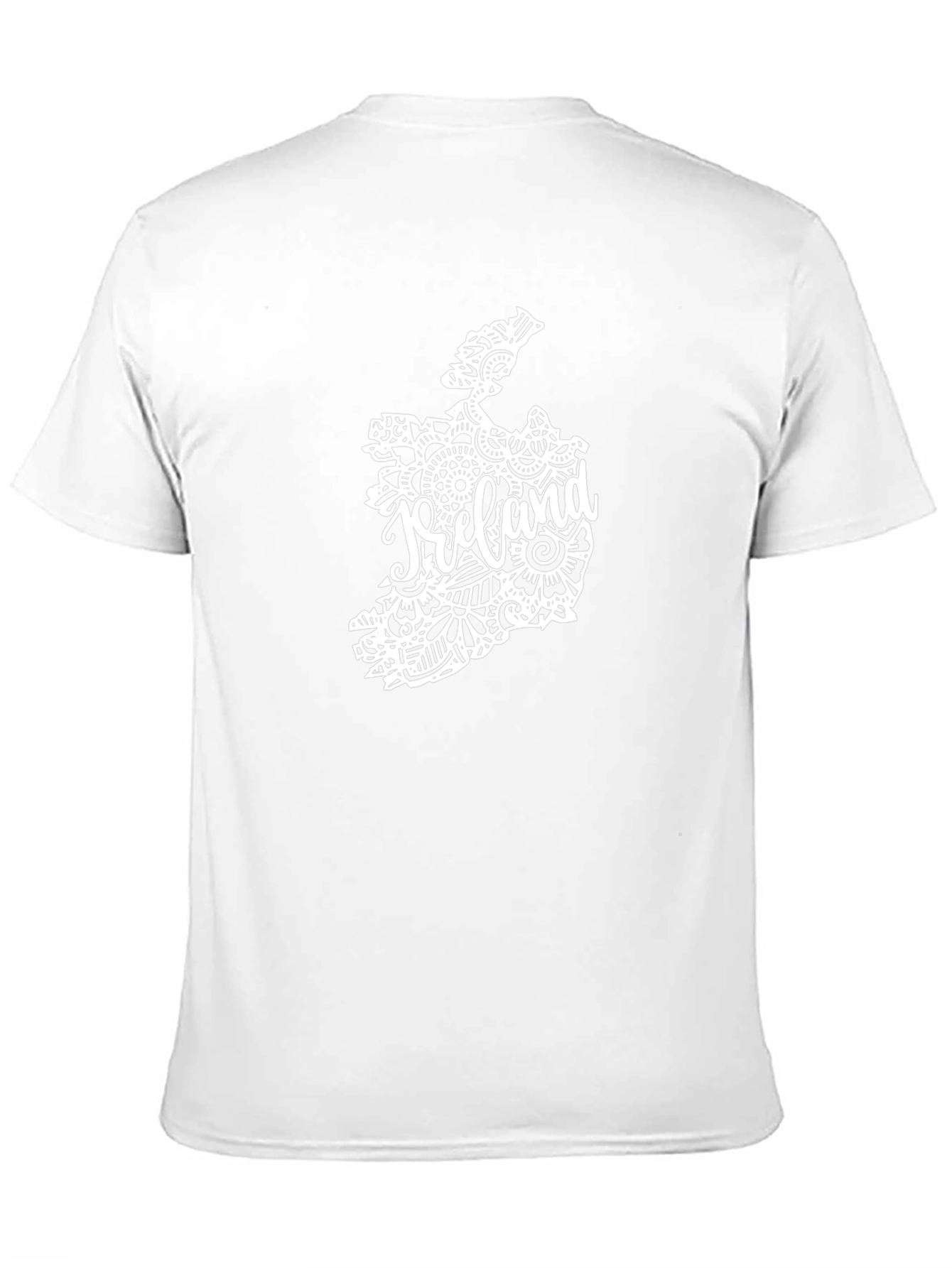 Ireland Map Black T-Shirt
