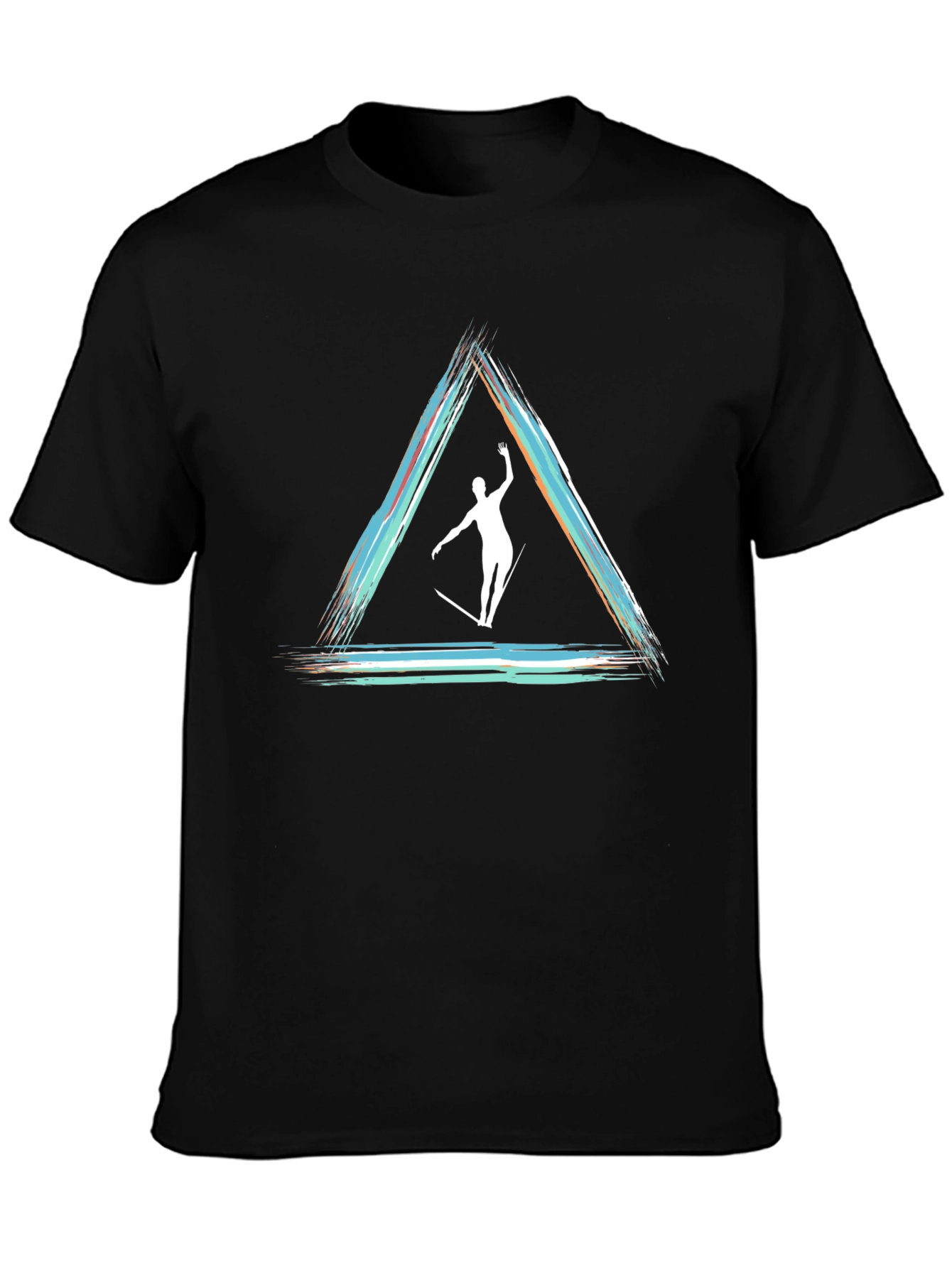 Abstract Triangle Slackline T-Shirt
