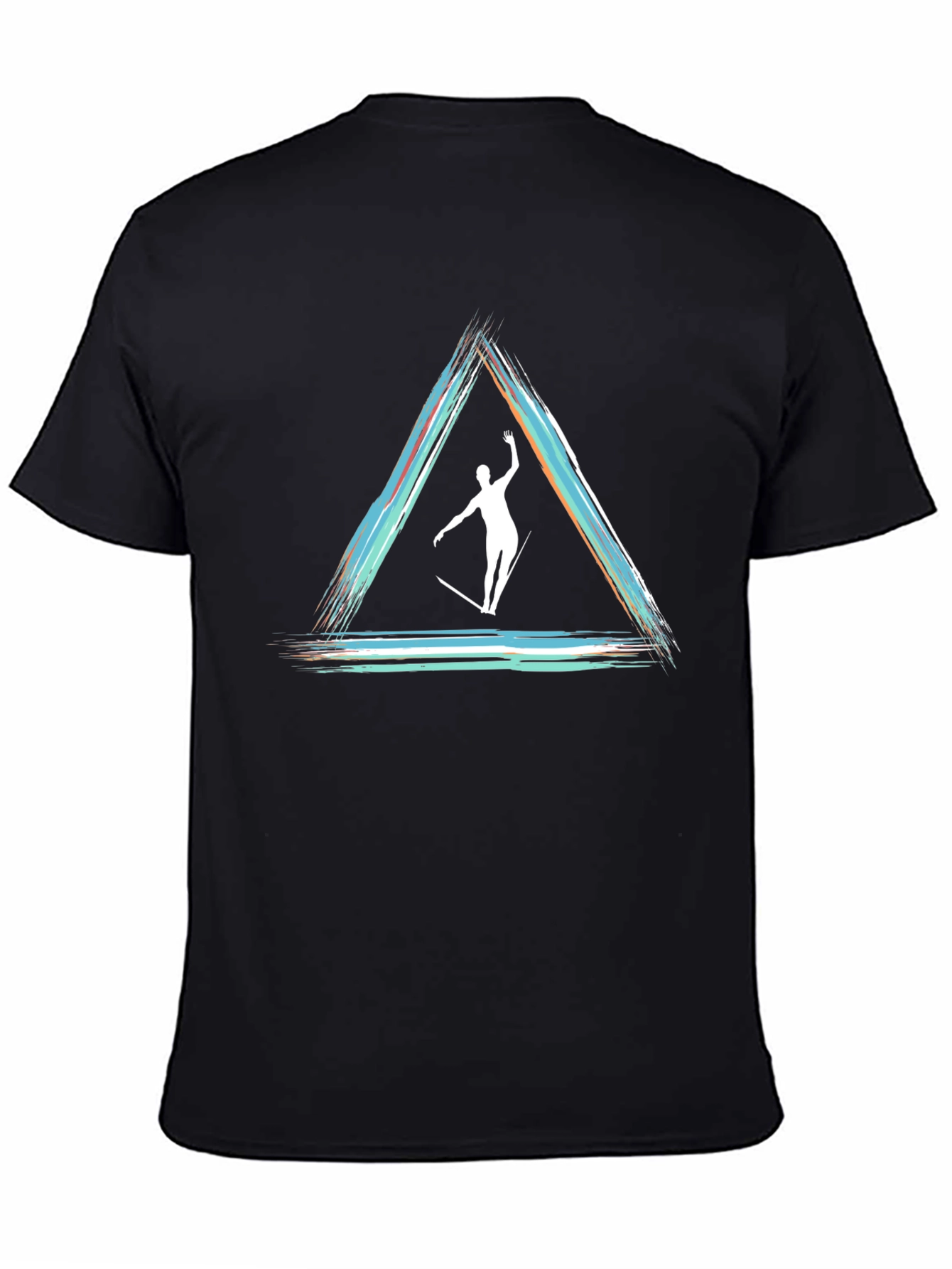 Abstract Triangle Slackline T-Shirt
