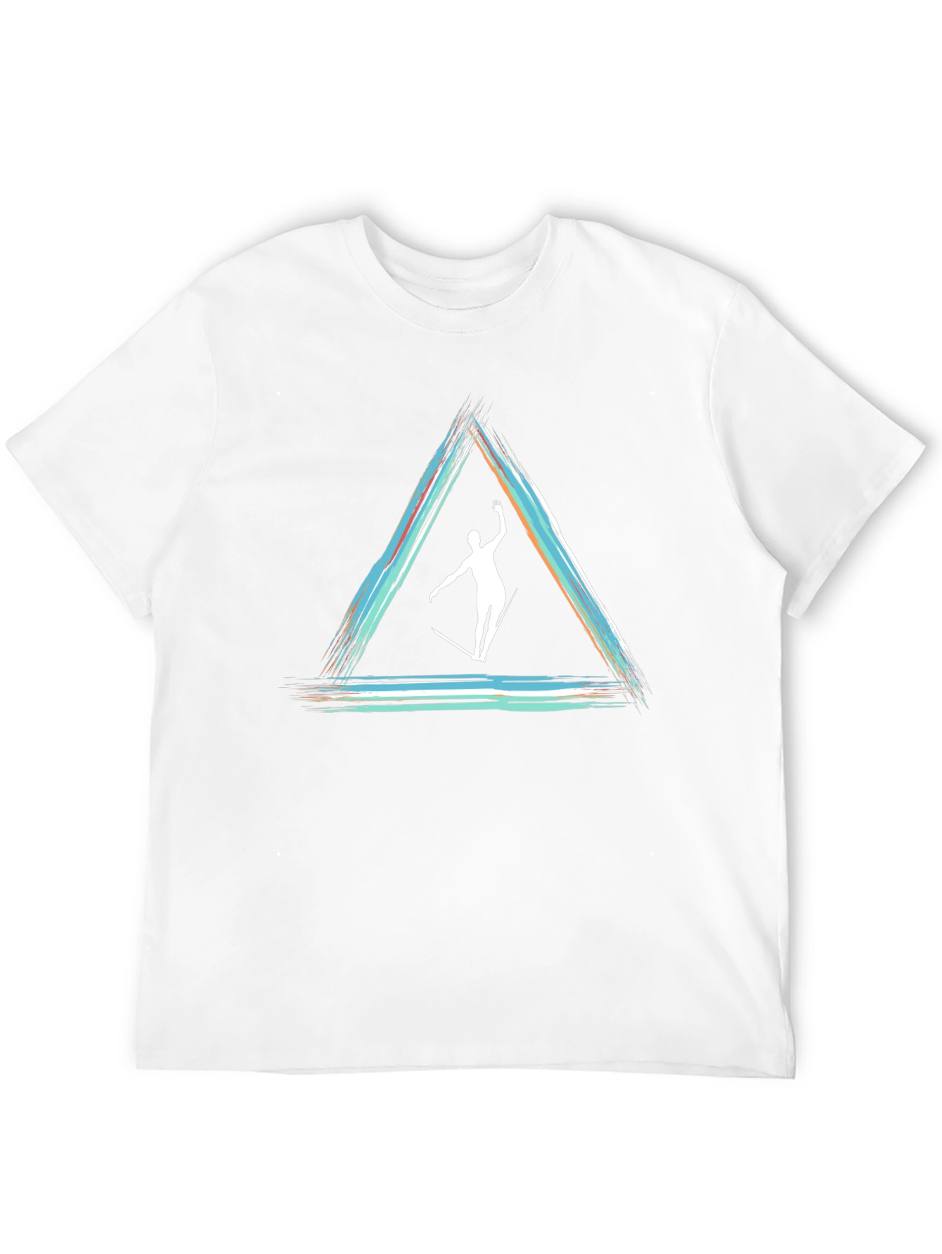 Abstract Triangle Slackline T-Shirt