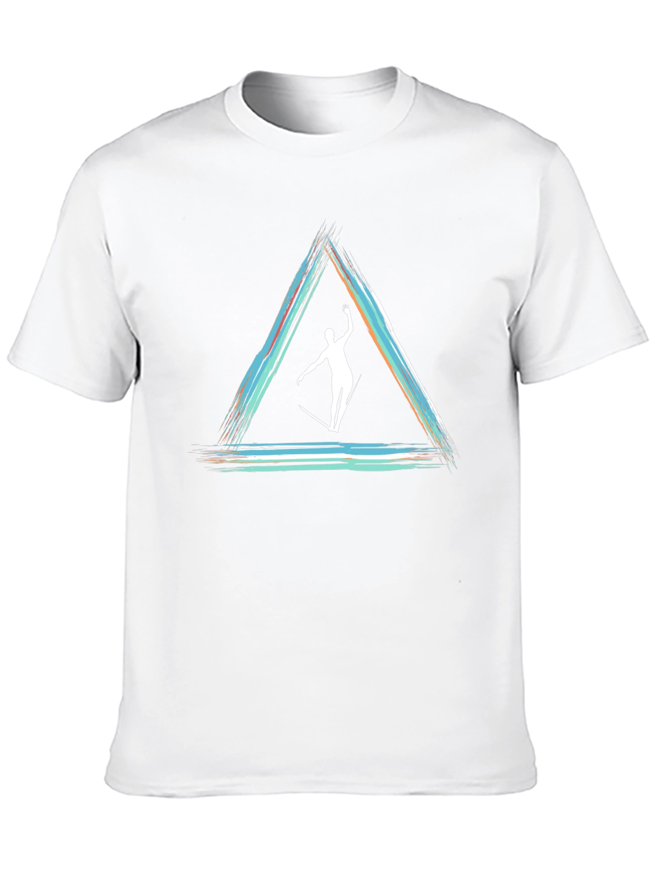 Abstract Triangle Slackline T-Shirt
