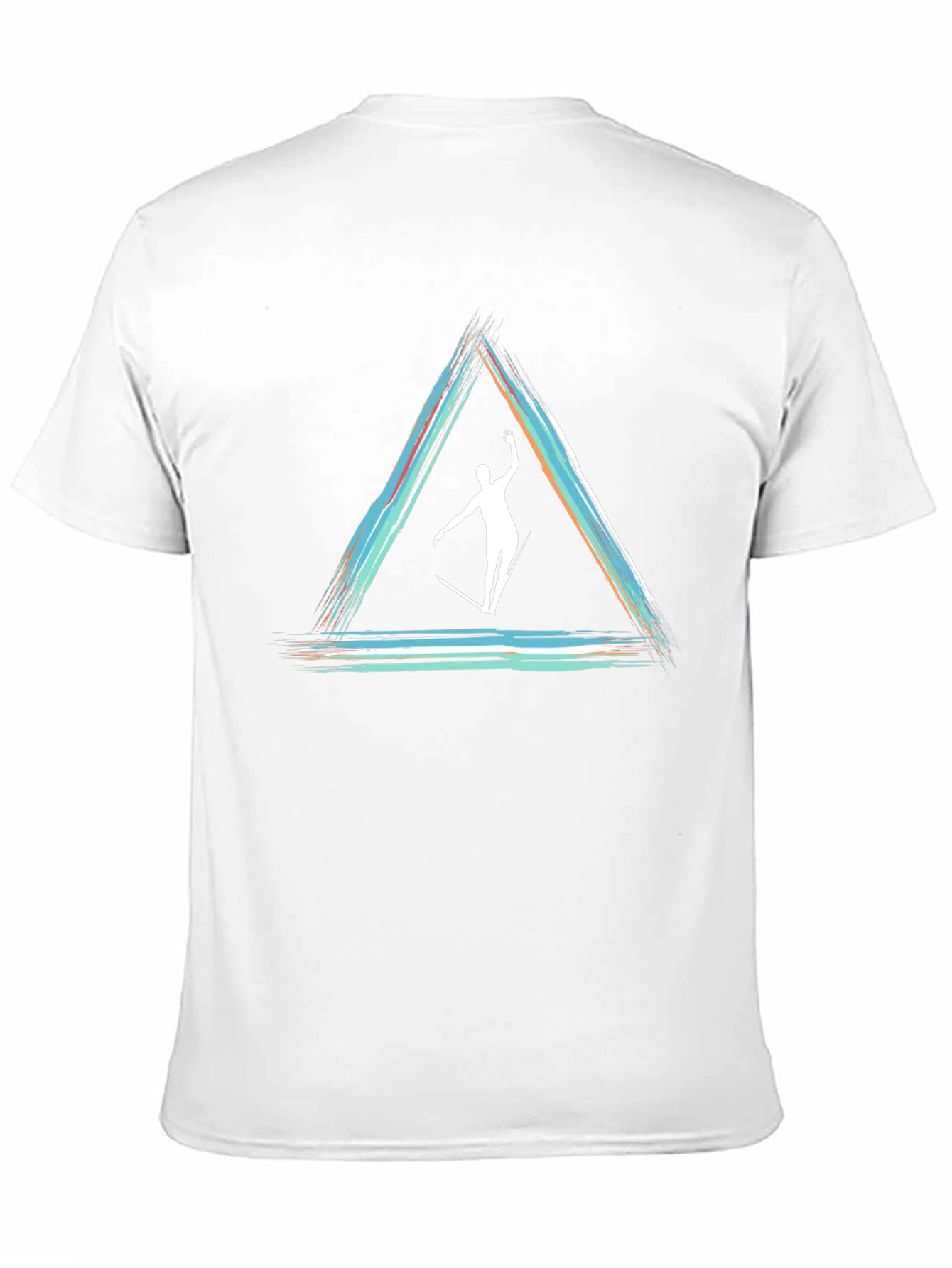 Abstract Triangle Slackline T-Shirt