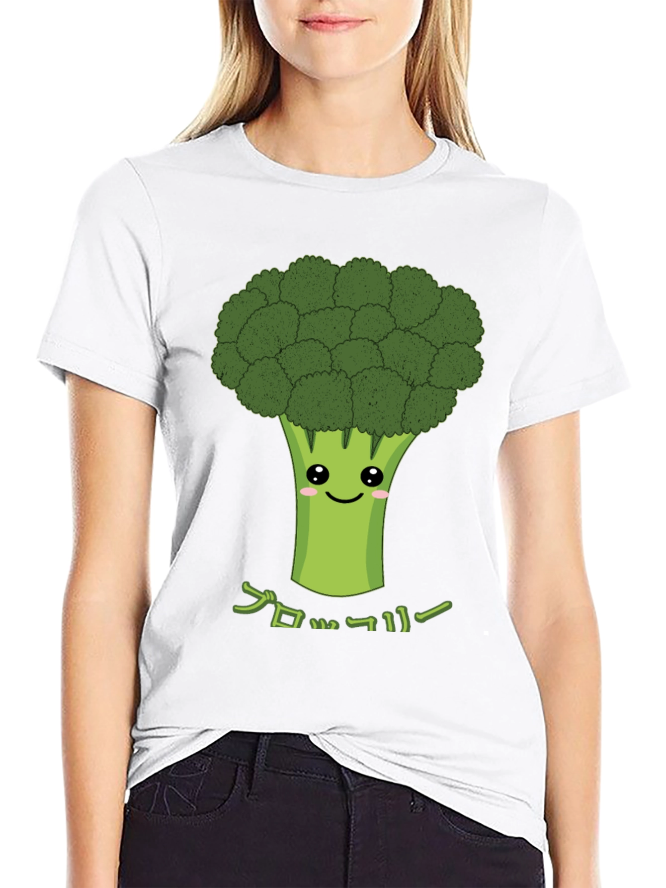 Kawaii Broccoli T-Shirt - Cute Japanese Style