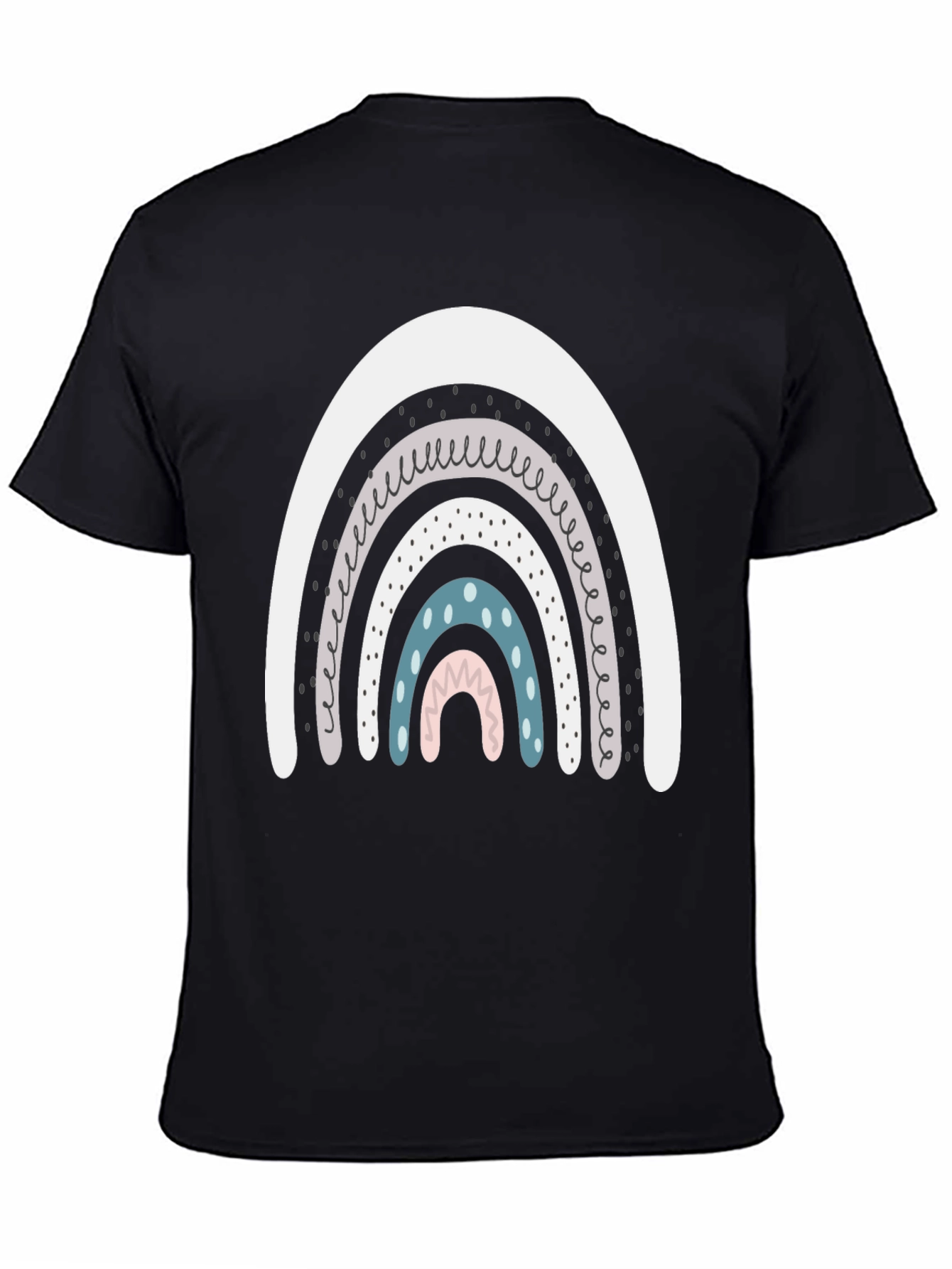 Rainbow Graphic Tee - Casual Comfort