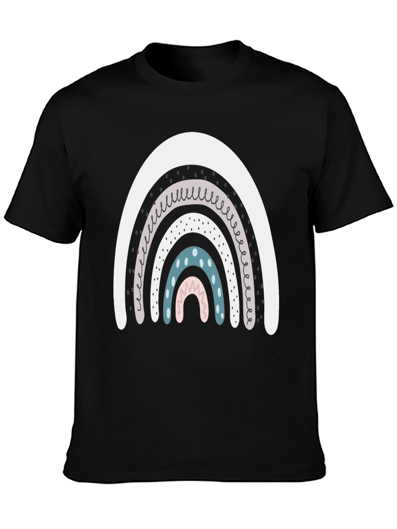 Rainbow Graphic Tee - Casual Comfort