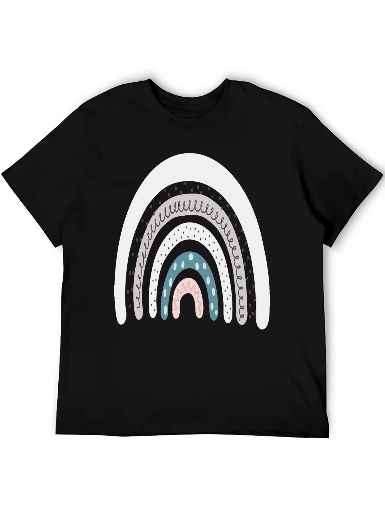Rainbow Graphic Tee - Casual Comfort
