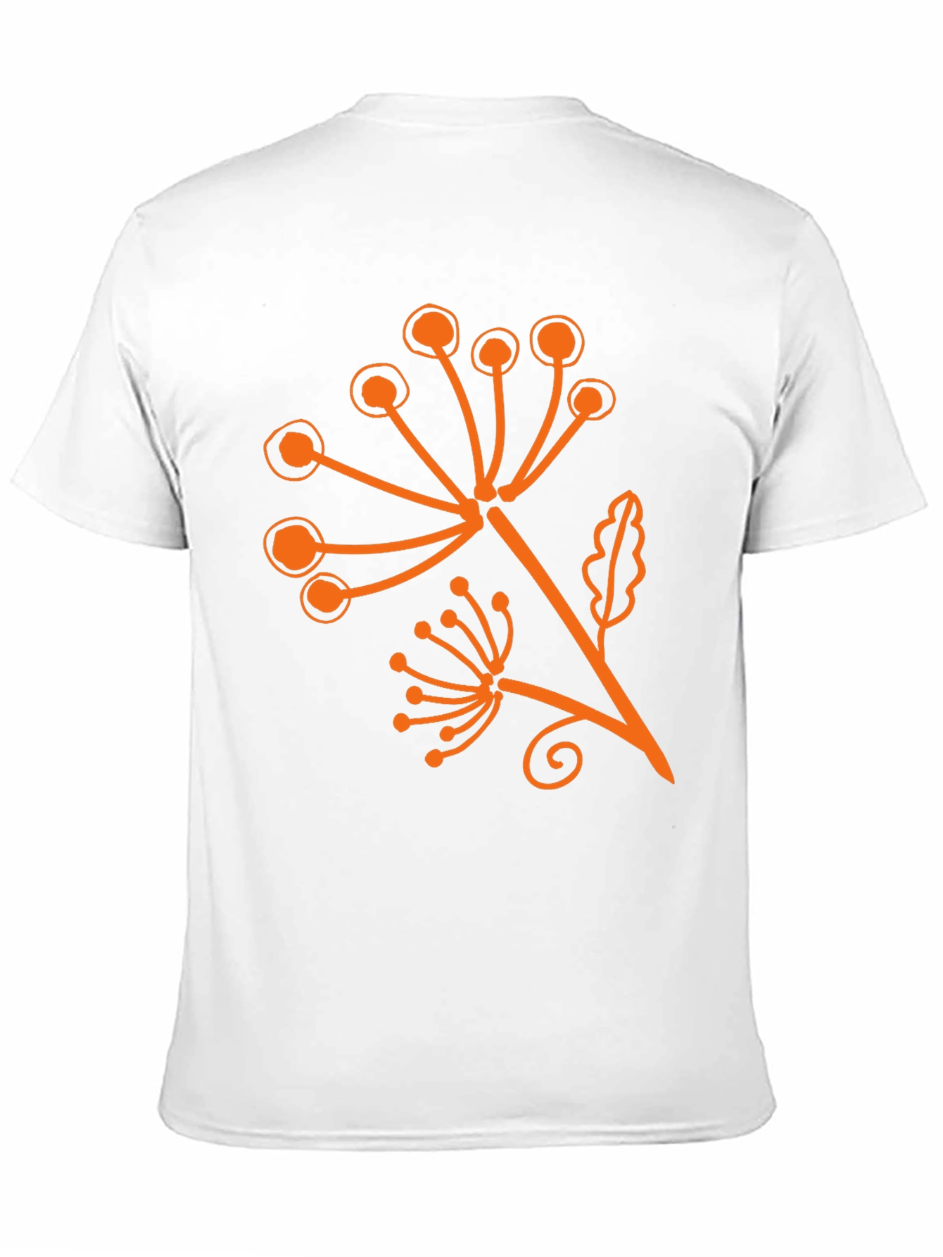 Stylish Black T-Shirt with Floral Print