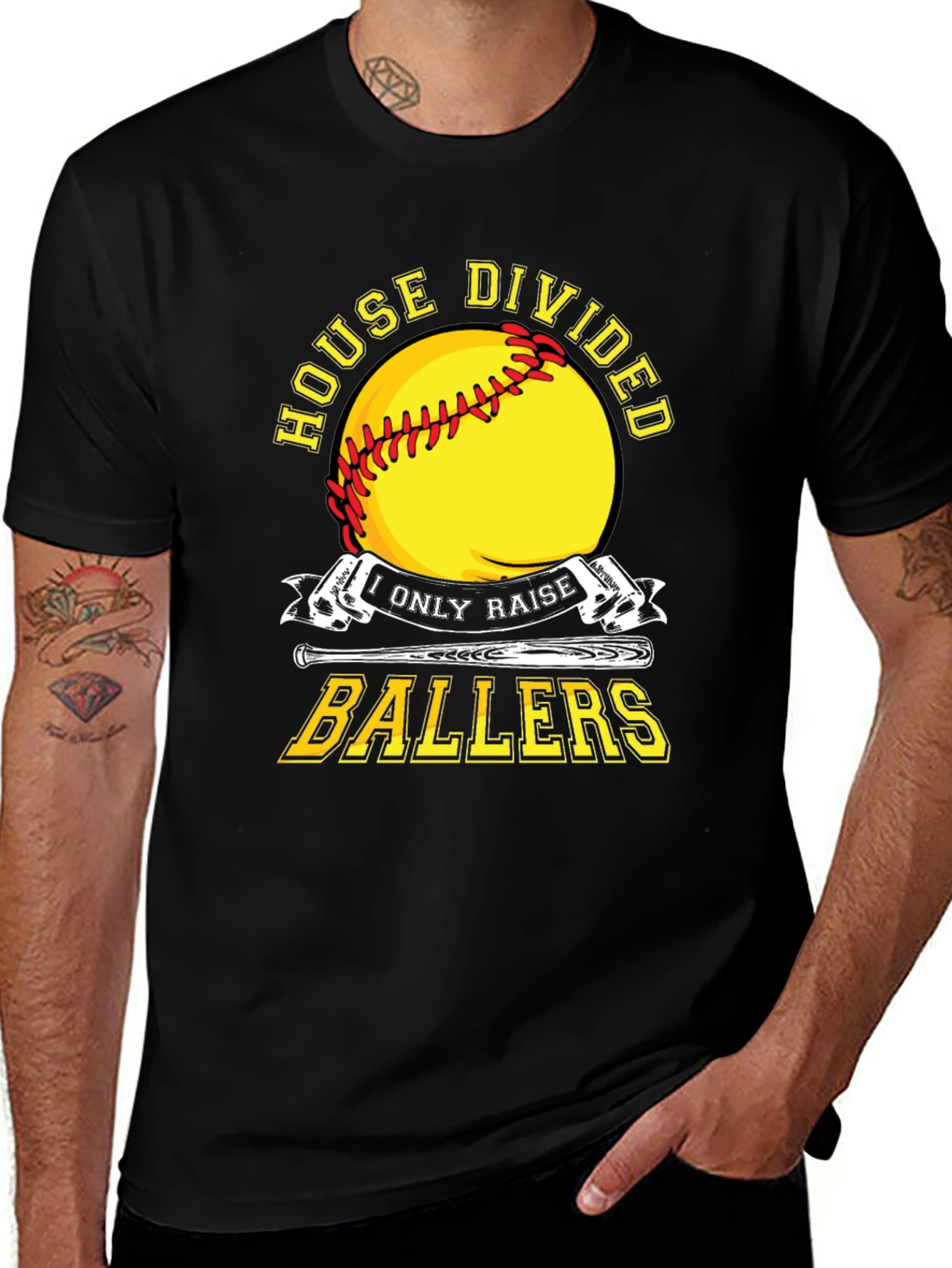 House Divided Ballers Graphic T-Shirt