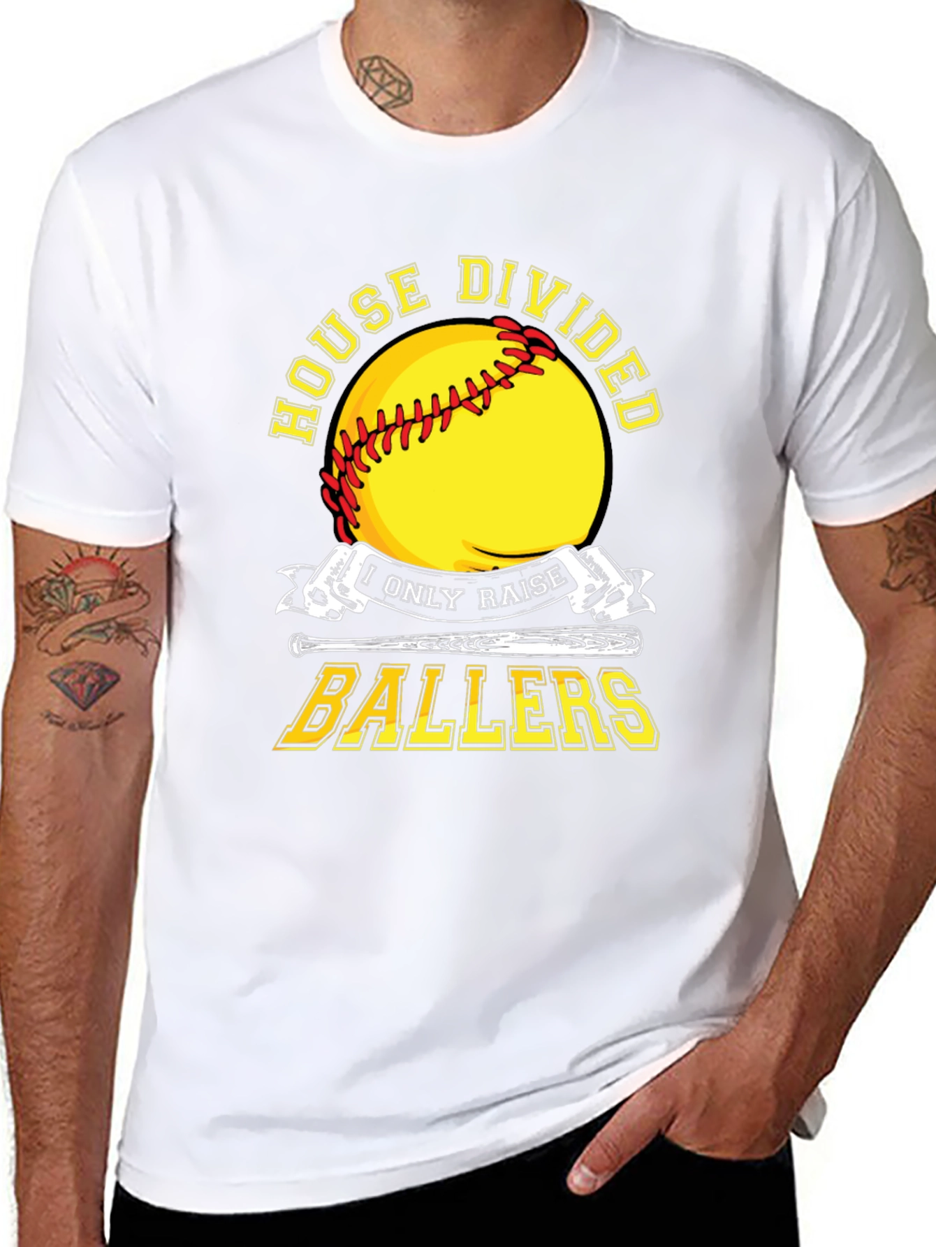 House Divided Ballers Graphic T-Shirt