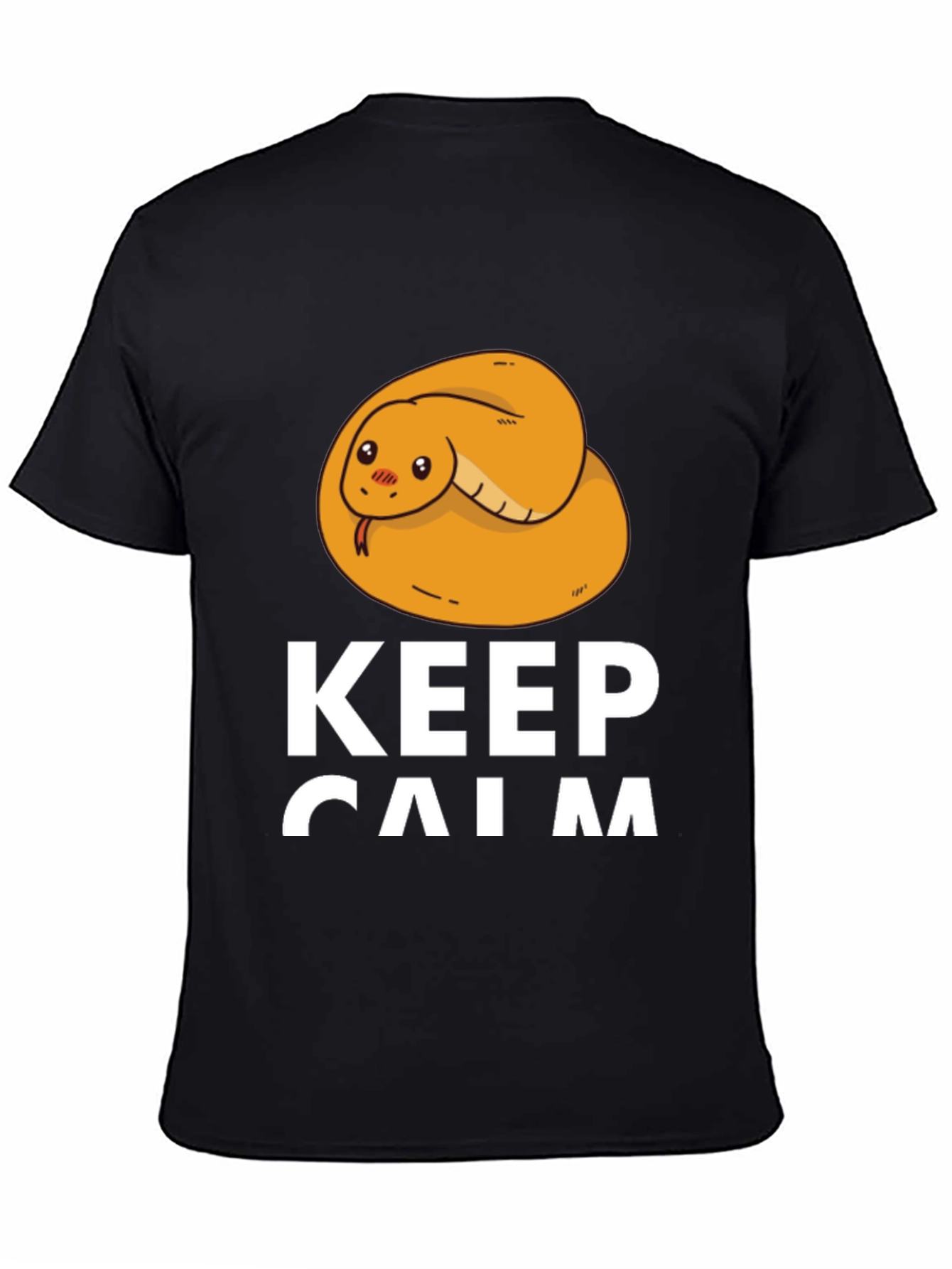 Keep Calm Snake Tee - Cute Snake Lover Shirt