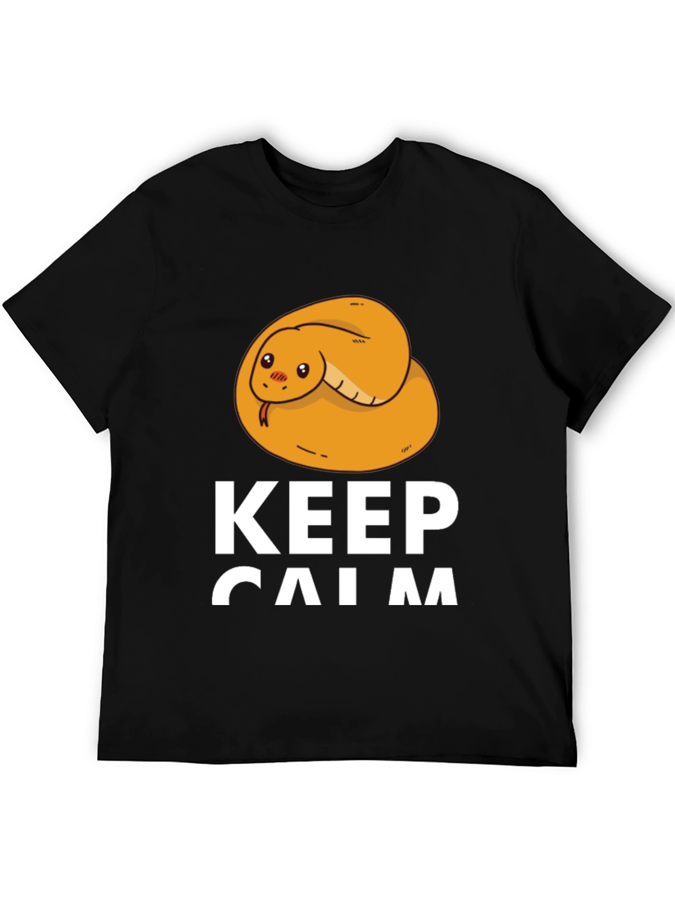 Keep Calm Snake Tee - Cute Snake Lover Shirt