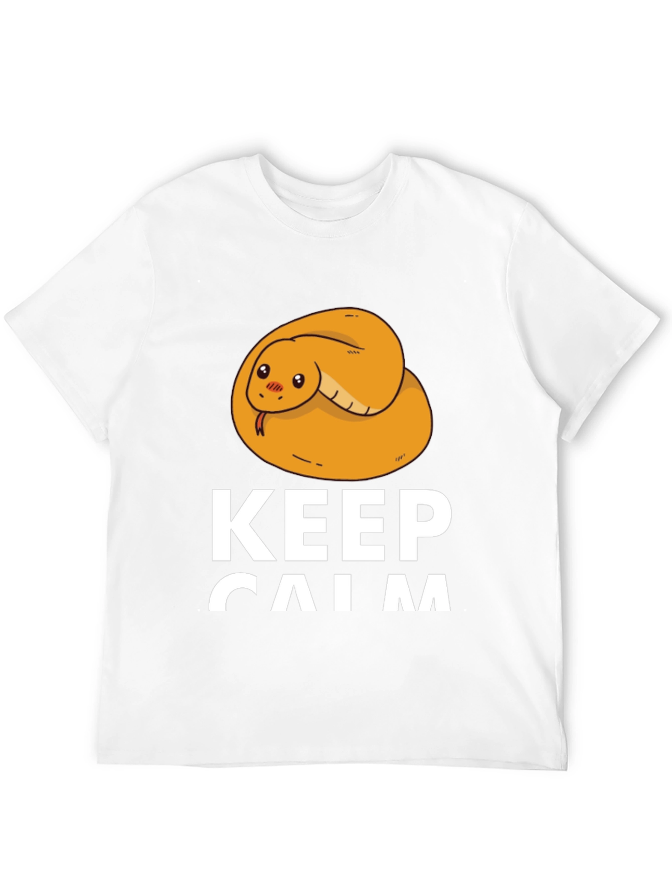 Keep Calm Snake Tee - Cute Snake Lover Shirt