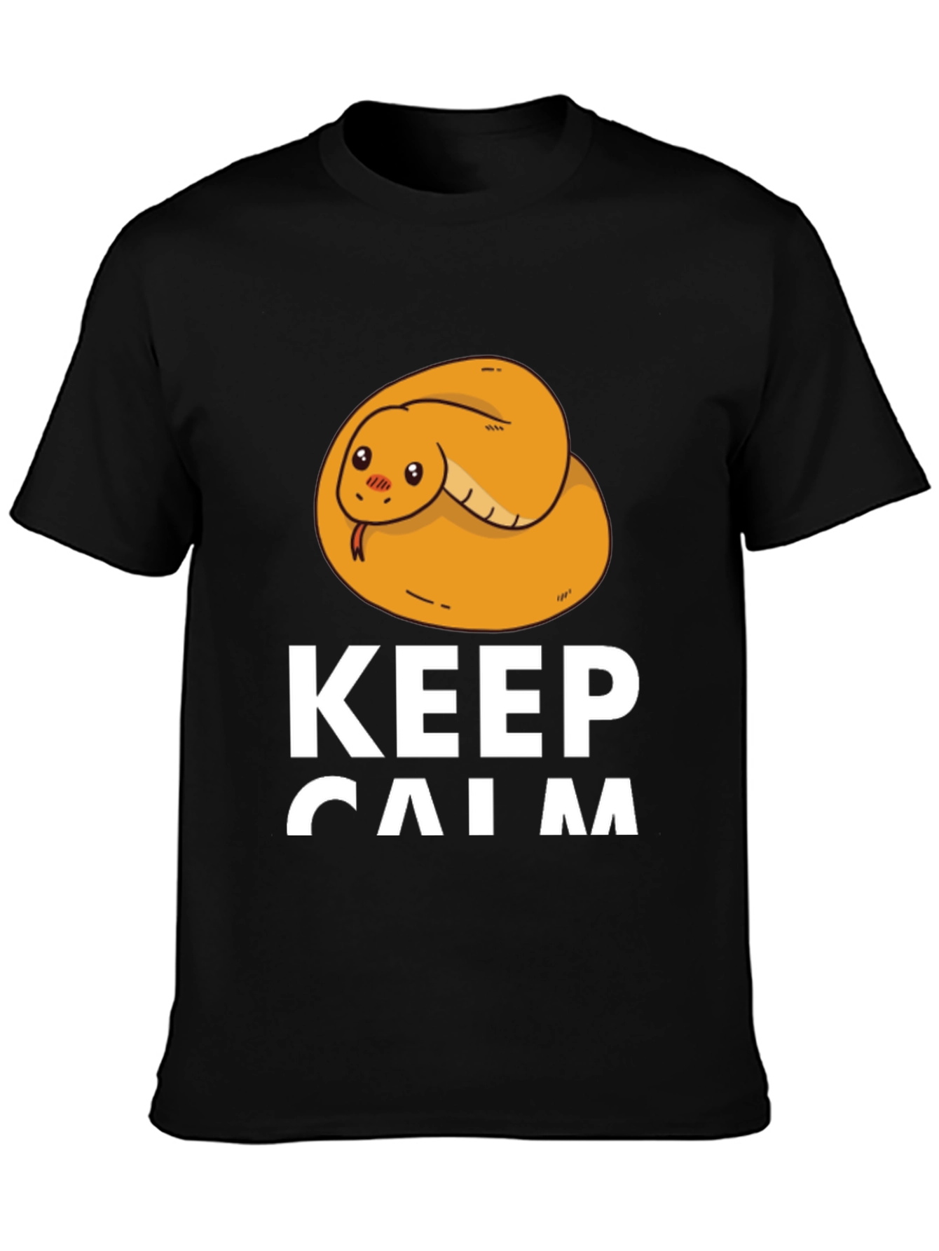Keep Calm Snake Tee - Cute Snake Lover Shirt