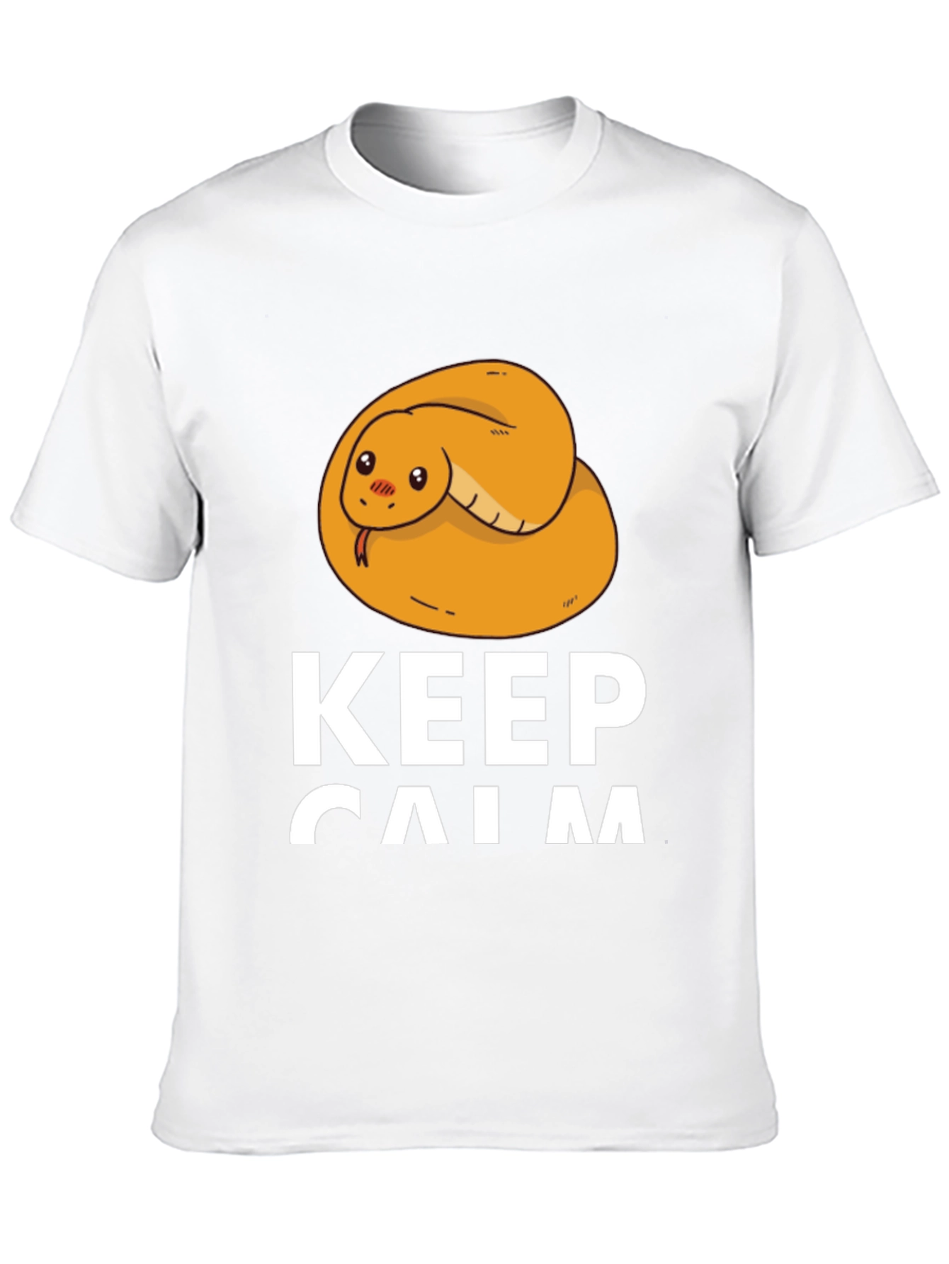 Keep Calm Snake Tee - Cute Snake Lover Shirt