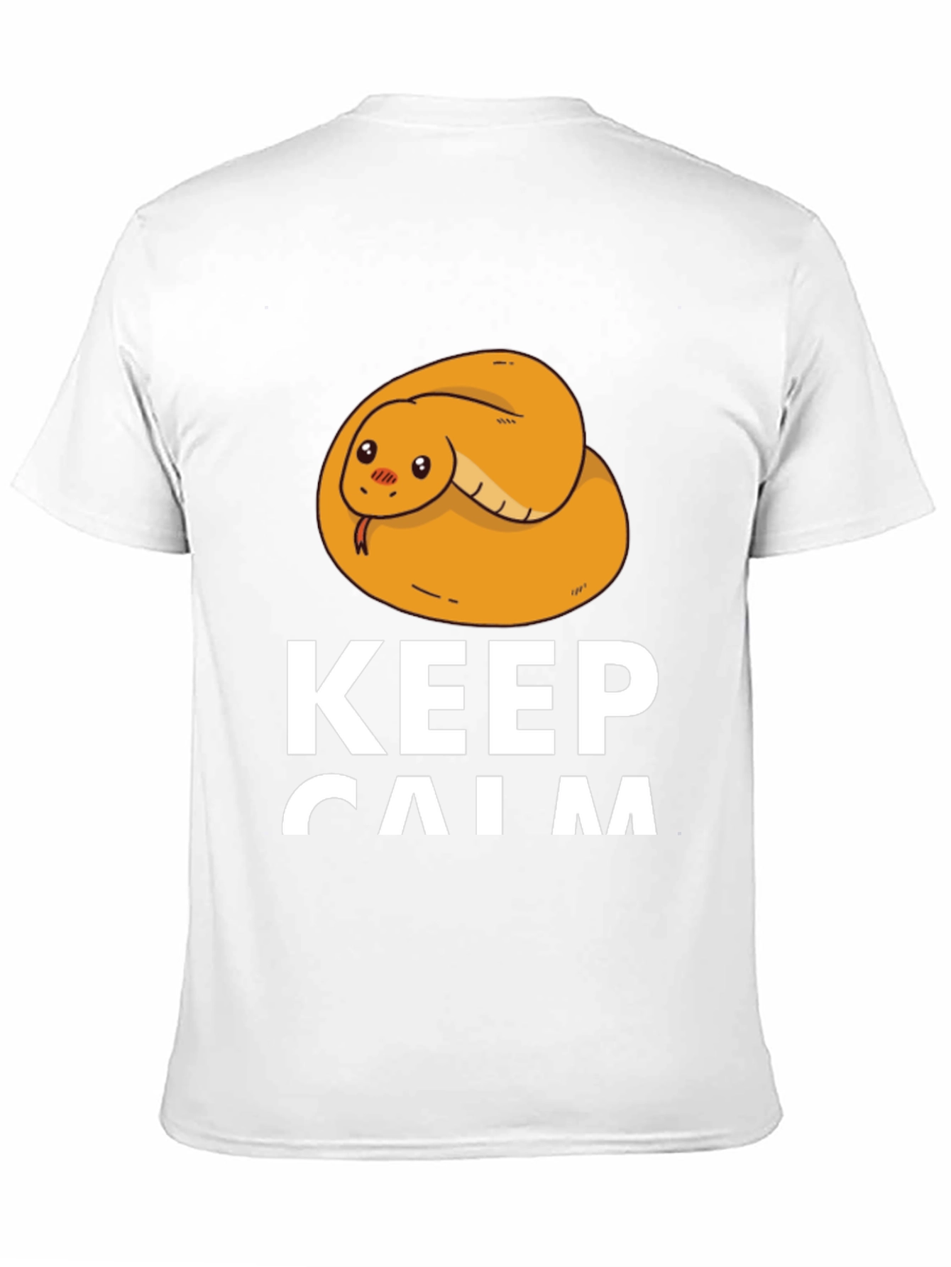 Keep Calm Snake Tee - Cute Snake Lover Shirt