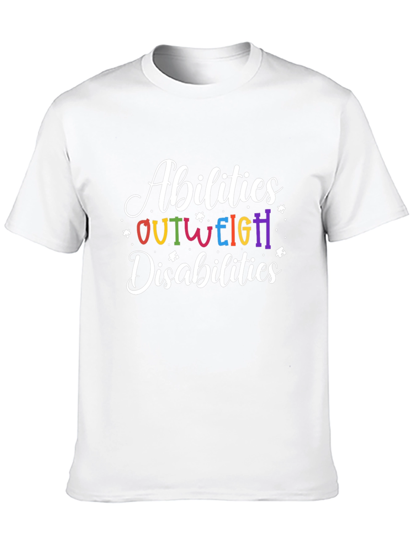 Abilities Outweigh Disabilities T-Shirt