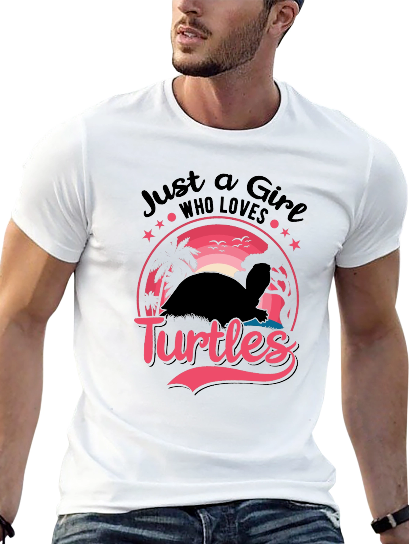 Just a Girl Who Loves Turtles T-Shirt