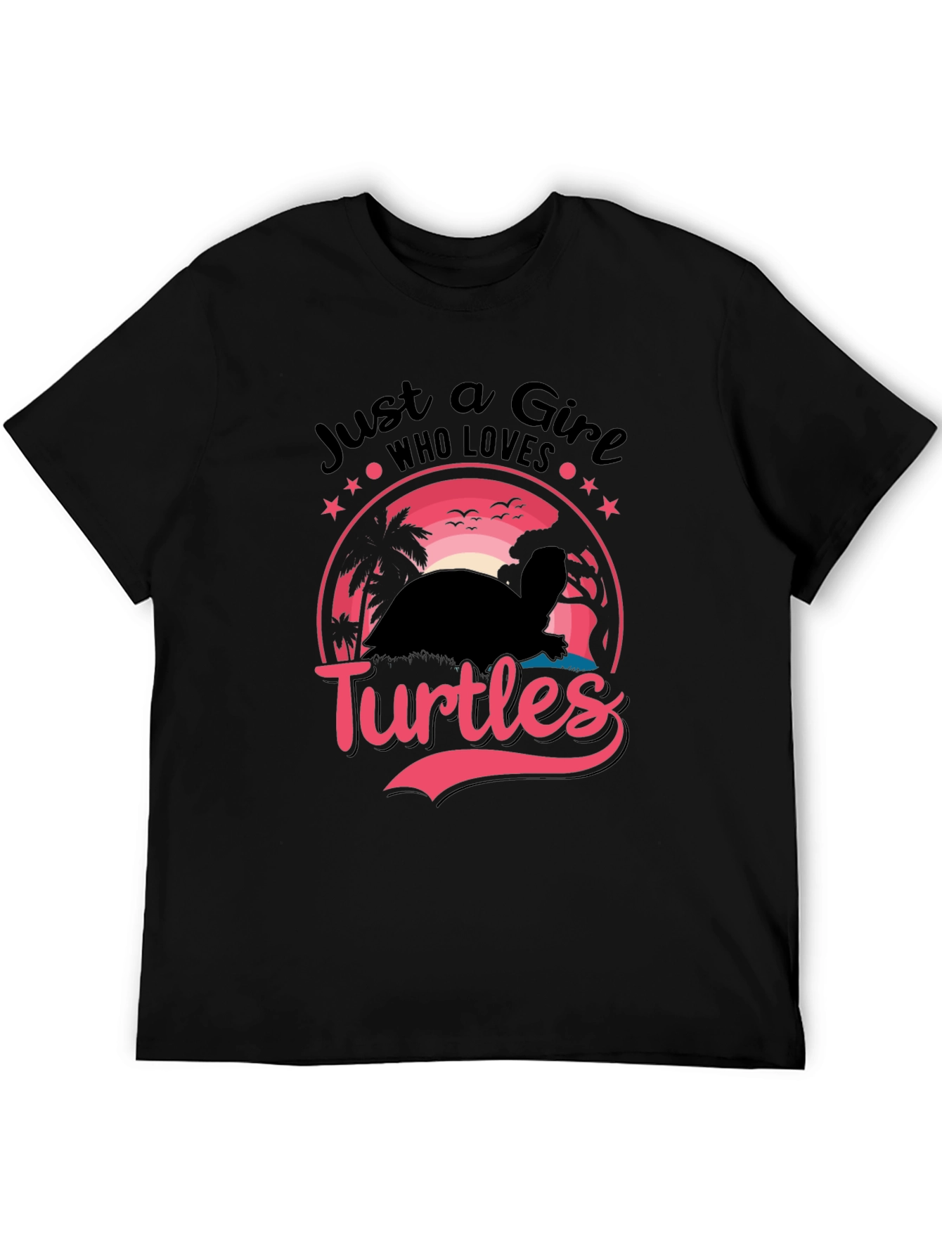 Just a Girl Who Loves Turtles T-Shirt