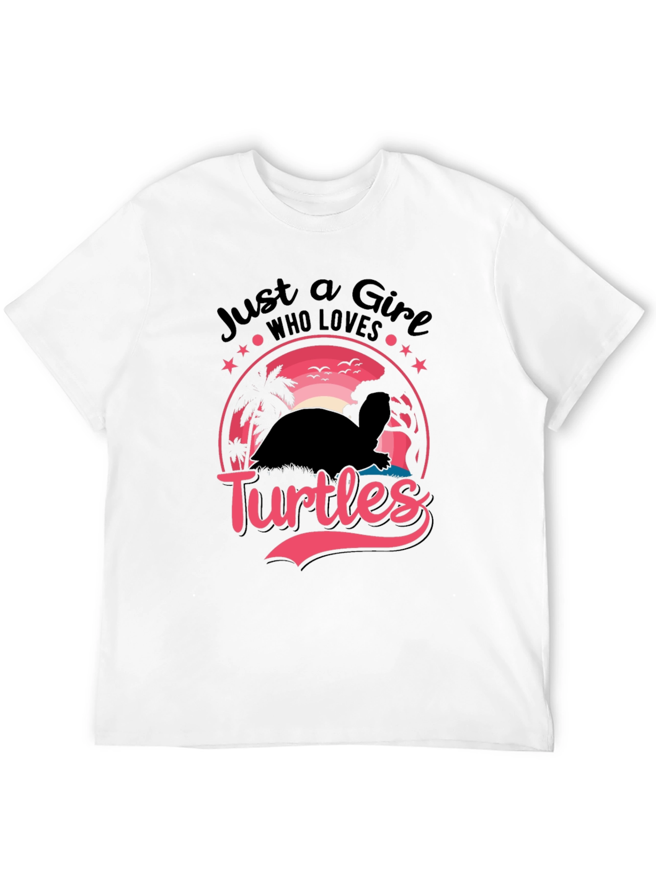 Just a Girl Who Loves Turtles T-Shirt