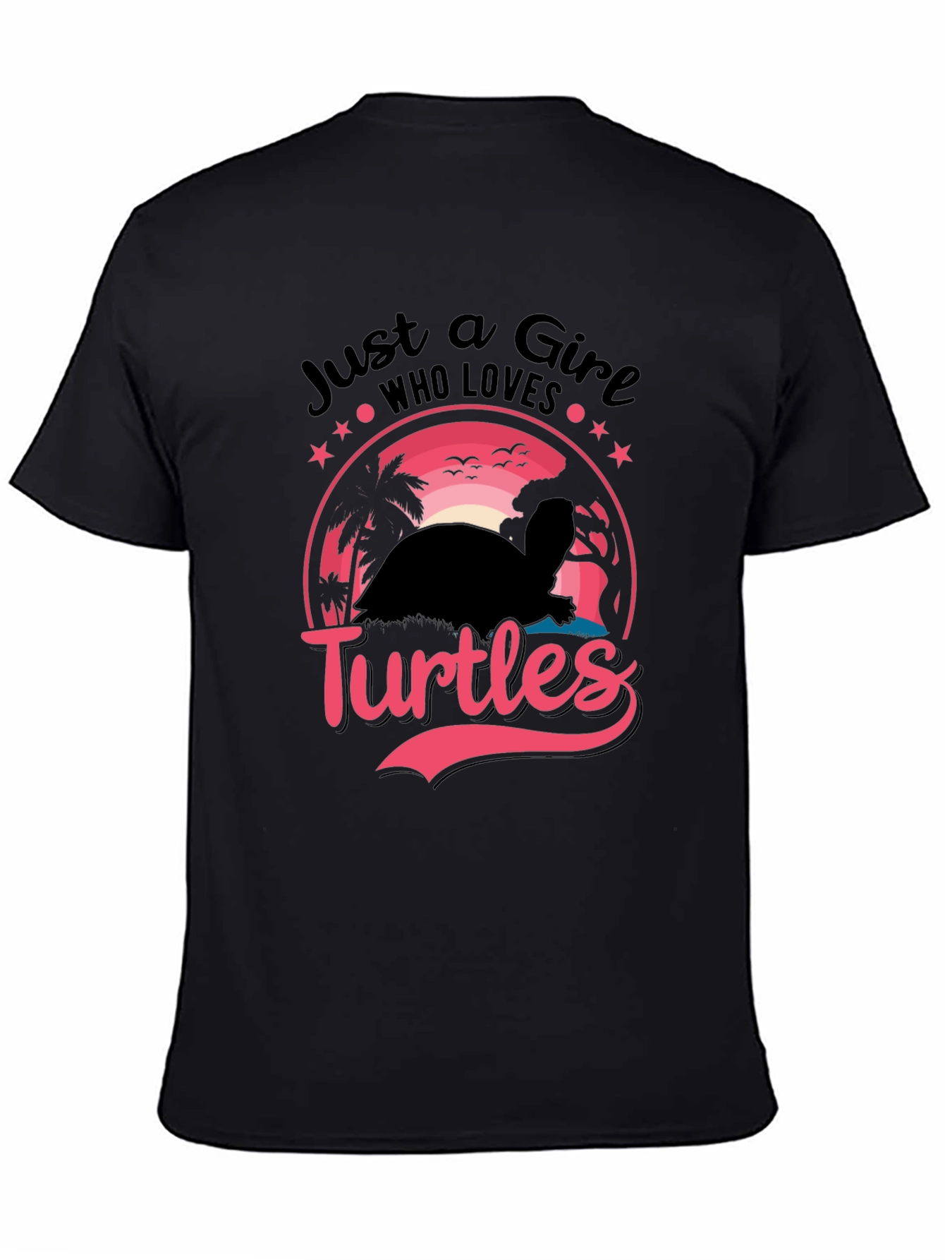 Just a Girl Who Loves Turtles T-Shirt