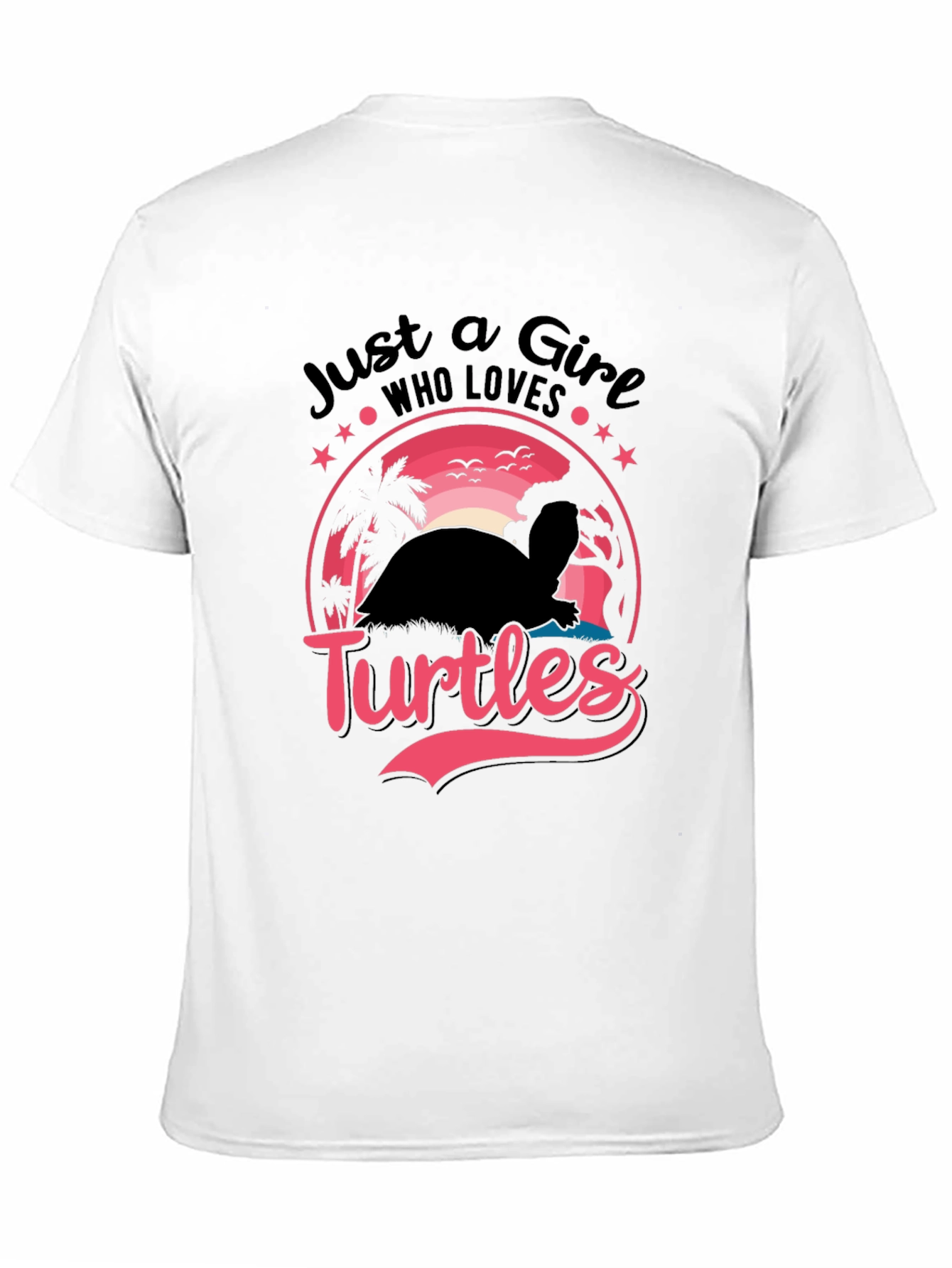 Just a Girl Who Loves Turtles T-Shirt