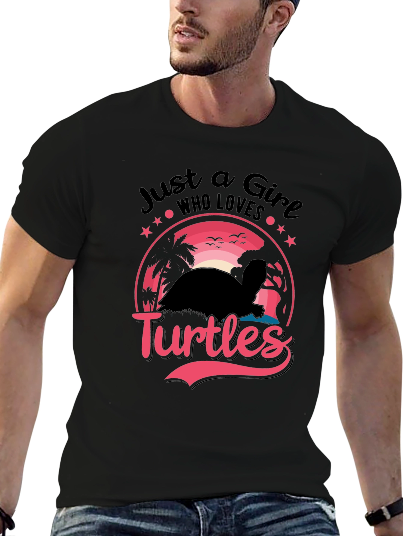 Just a Girl Who Loves Turtles T-Shirt